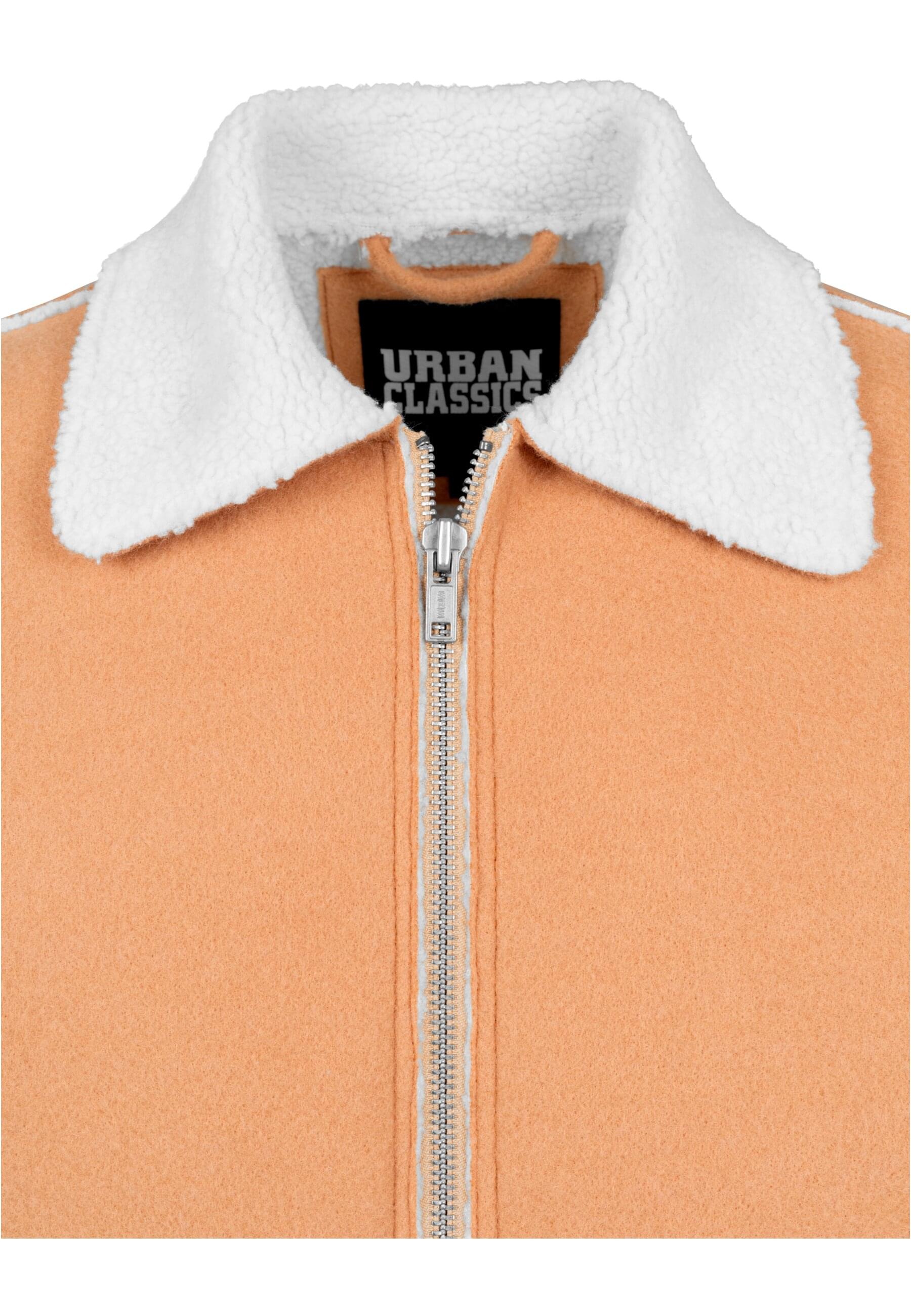 URBAN CLASSICS Winterjacke »Urban Classics Herren Bonded Oversized Sherpa Jacket«, (1 St.), ohne Kapuze