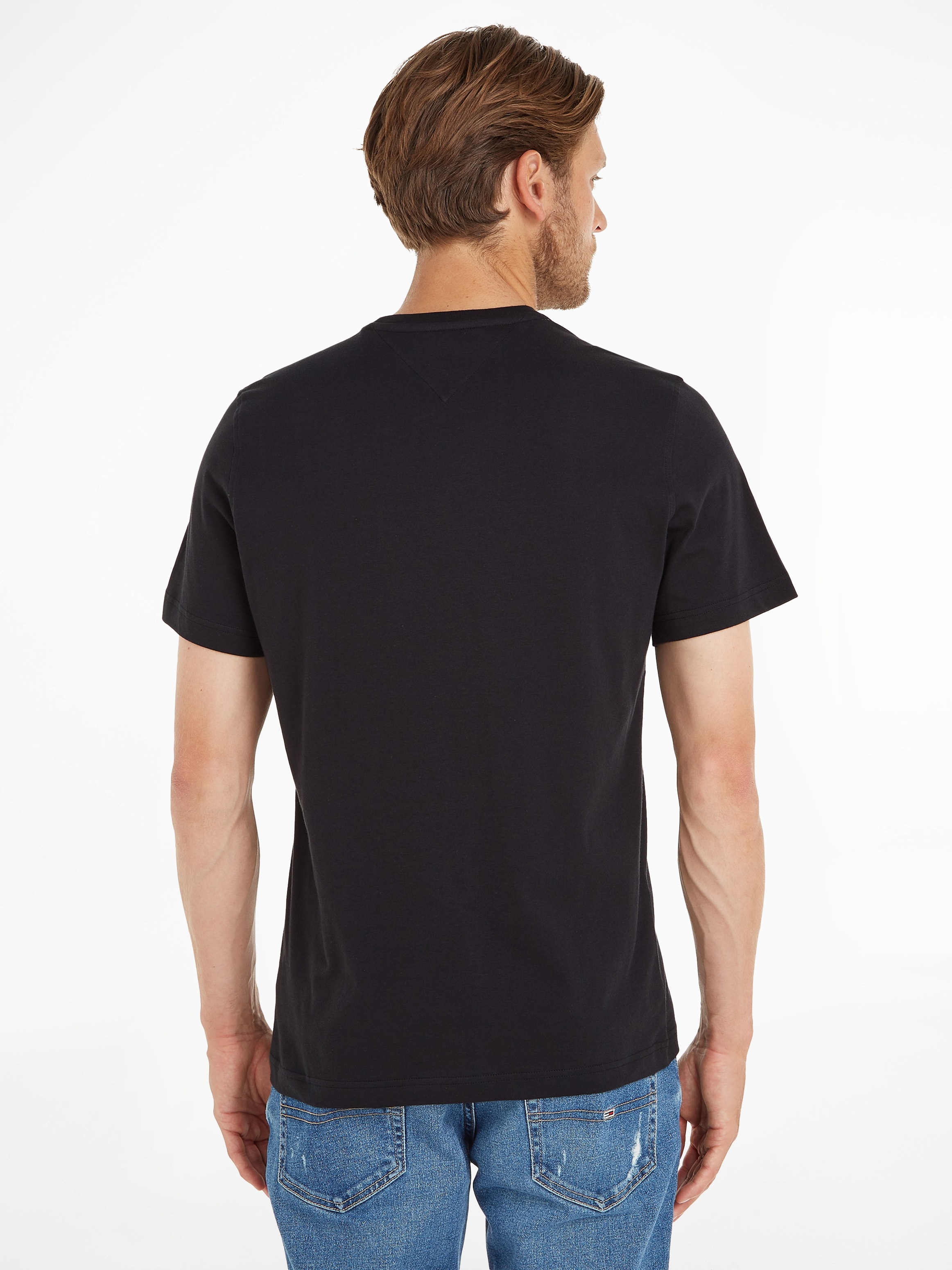 Tommy Jeans T-Shirt "TJM ESSENTIAL SOLID TEE" mit Rundhalsausschnitt und de günstig online kaufen