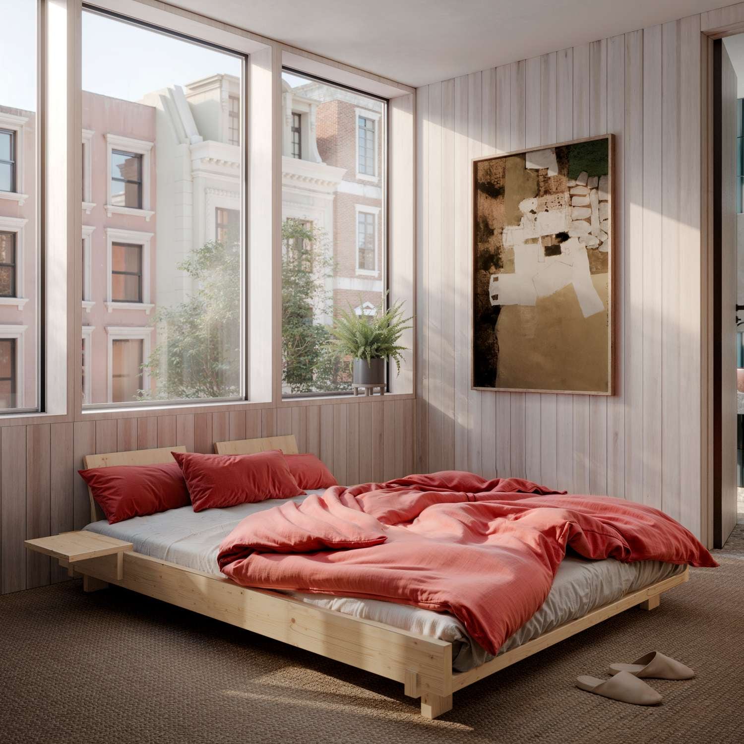 Karup Design "Social Bed, ohne Matratze, FSC-zertifiziertes Massivholz" wahlweise mit oder ohne verstellbares Zubehör, Bett in mehreren Größen