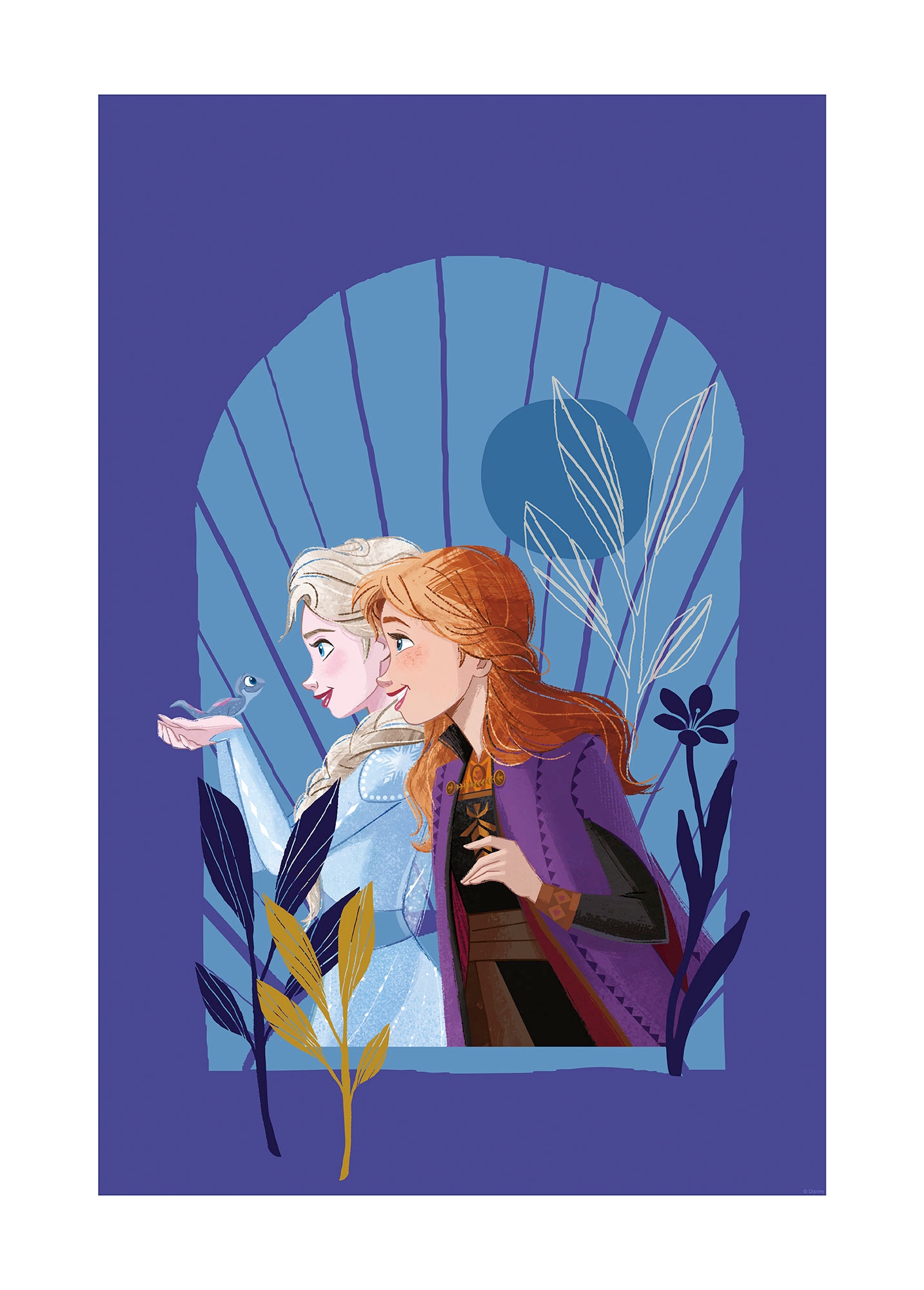 Komar Paveikslas »Frozen Mockingbird« Disney...