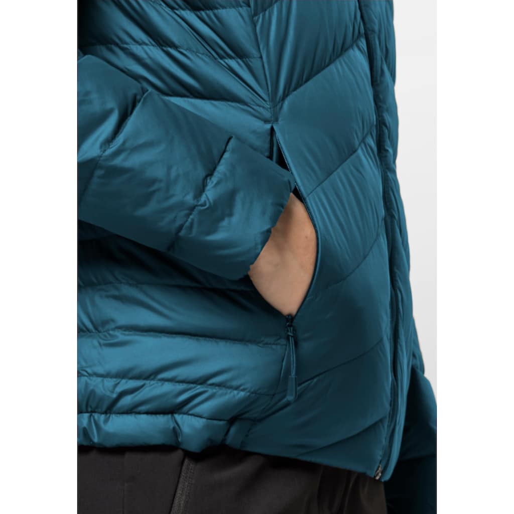 Jack Wolfskin Daunenjacke »TUNDRA DOWN HOODY W«, mit Kapuze