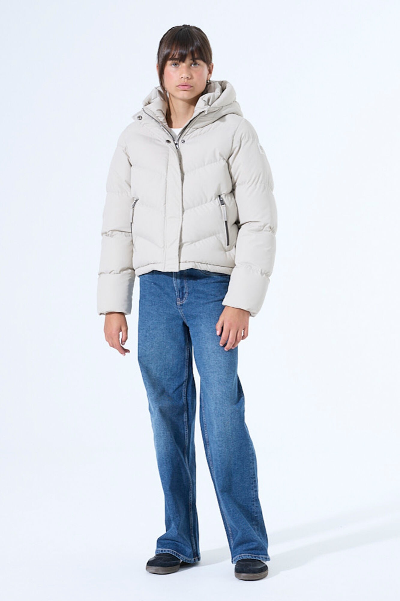 Thumbnail - Garcia Steppjacke mit Kapuze for GIRLS