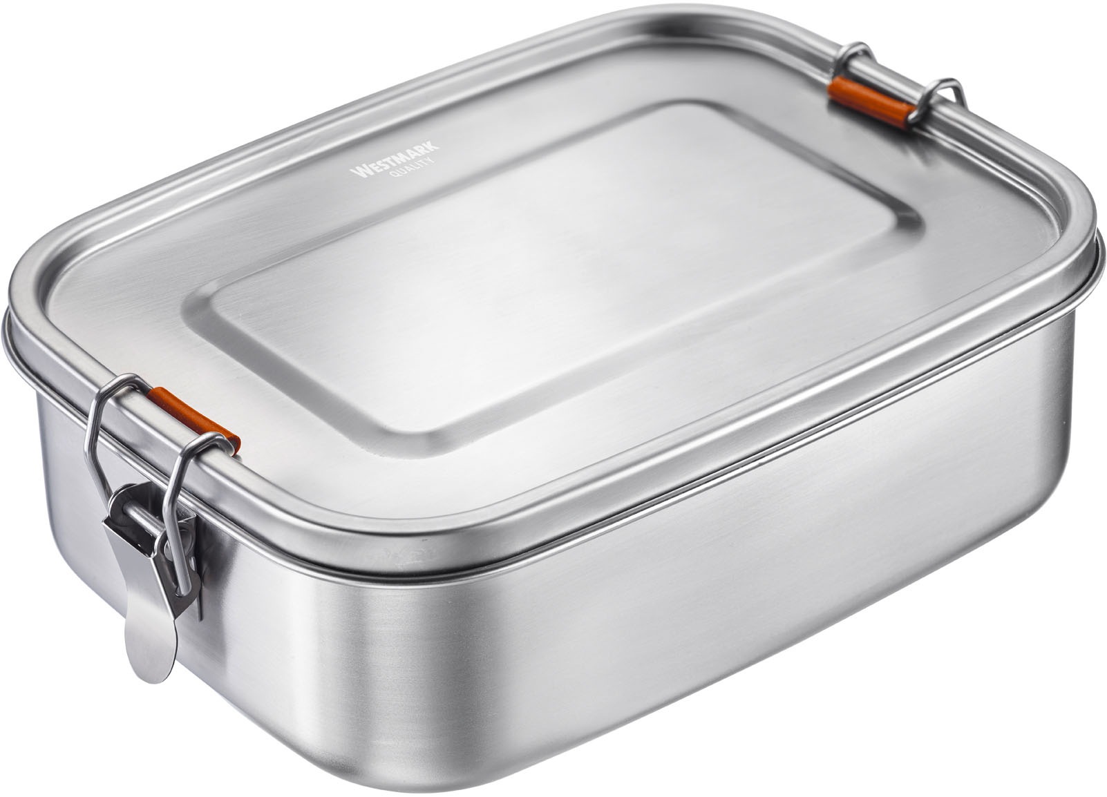WESTMARK Lunchbox "Lunchbox "Viva Maxi", 1500 ml" mit Silikon-Dichtungsring, einsetzbare Trennwand, rostfreier Edelstahl