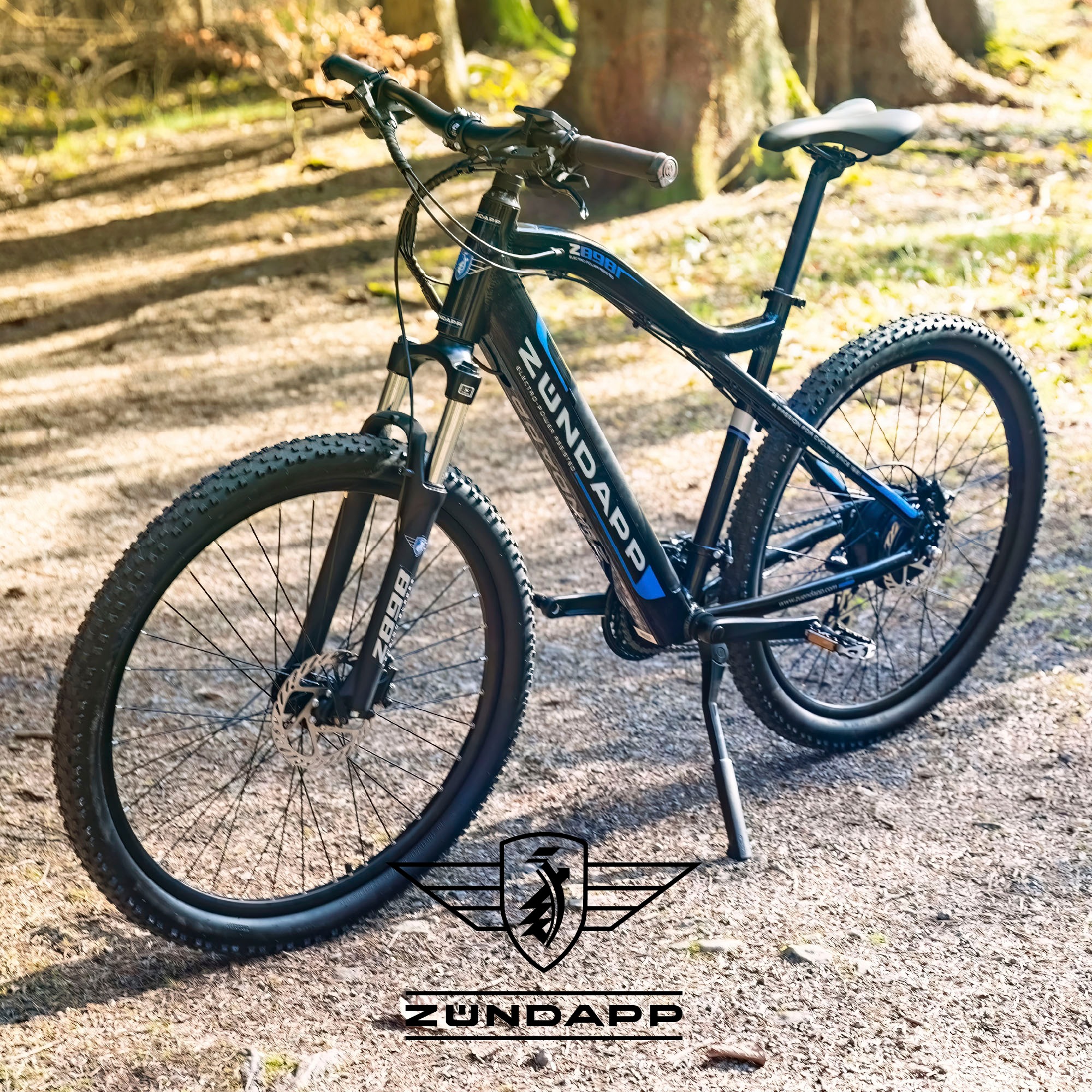 Zündapp E-Bike »Z898«, 24 Gang, Heckmotor 250 W, Pedelec, Elektrofahrrad für Damen u. Herren, MTB