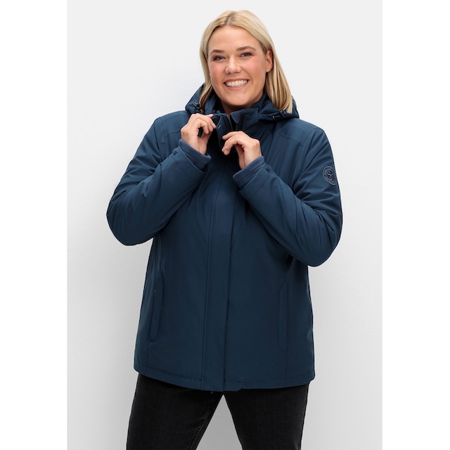 Sheego 3-in-1-Funktionsjacke »Große Größen«, mit Kapuze, mit  Fleece-Innenjacke, wind- und wasserdicht online kaufen | BAUR