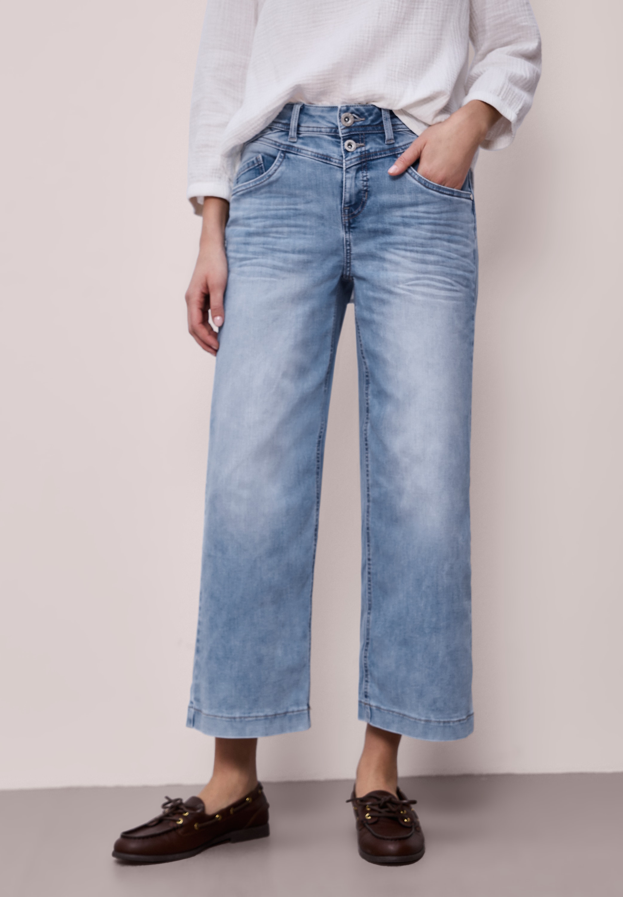 STREET ONE Loose-fit-Jeans im Loose Fit