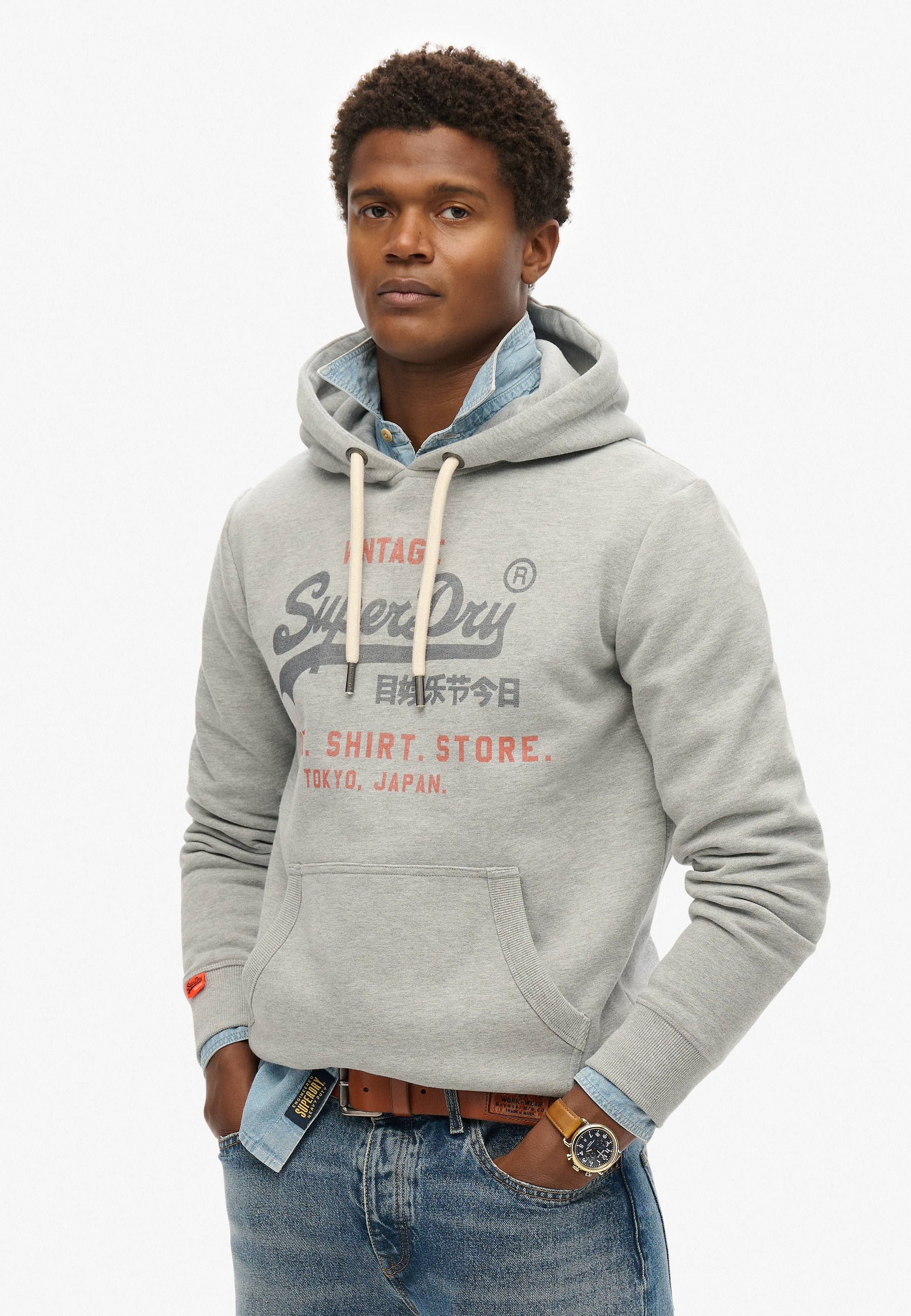 Superdry Kapuzensweatshirt »SD-VL HERITAGE RELAXED HOOD«