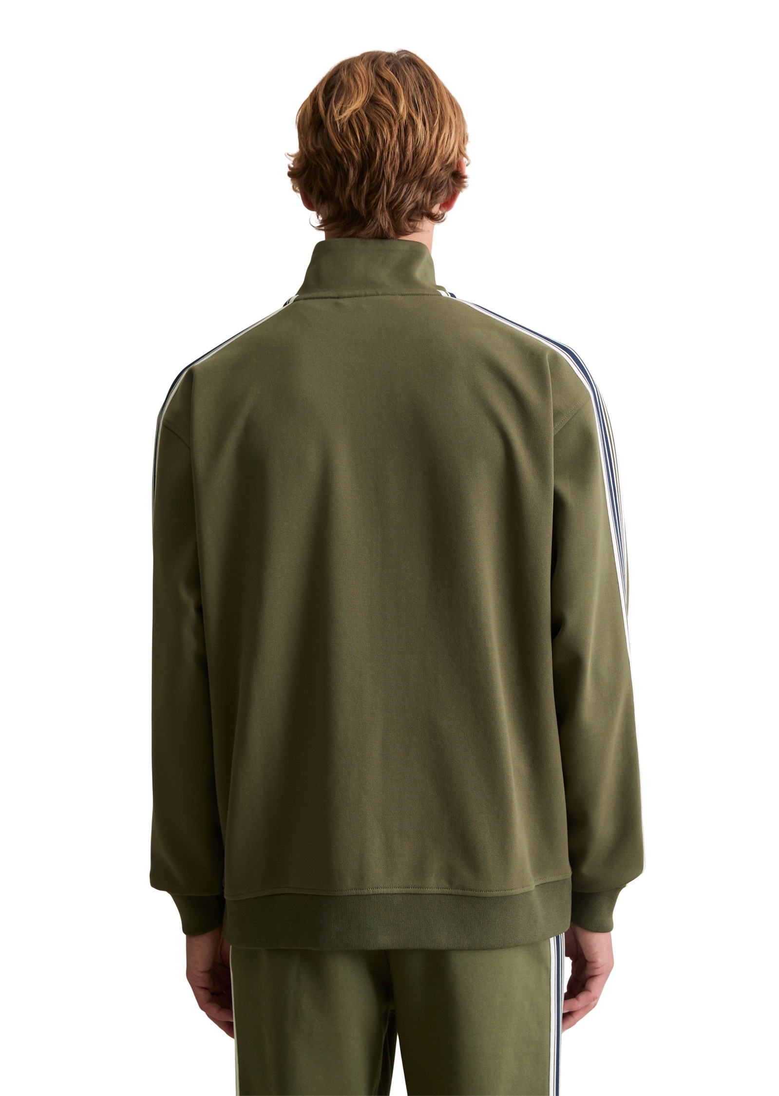 Marc O'Polo DENIM Sweatjacke »mit Kontraststreifen«