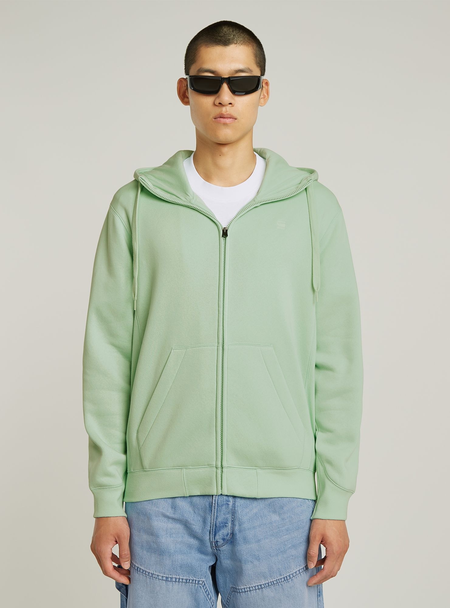 G-STAR Longpullover "Premium Core Hooded Zip Sweater" günstig online kaufen