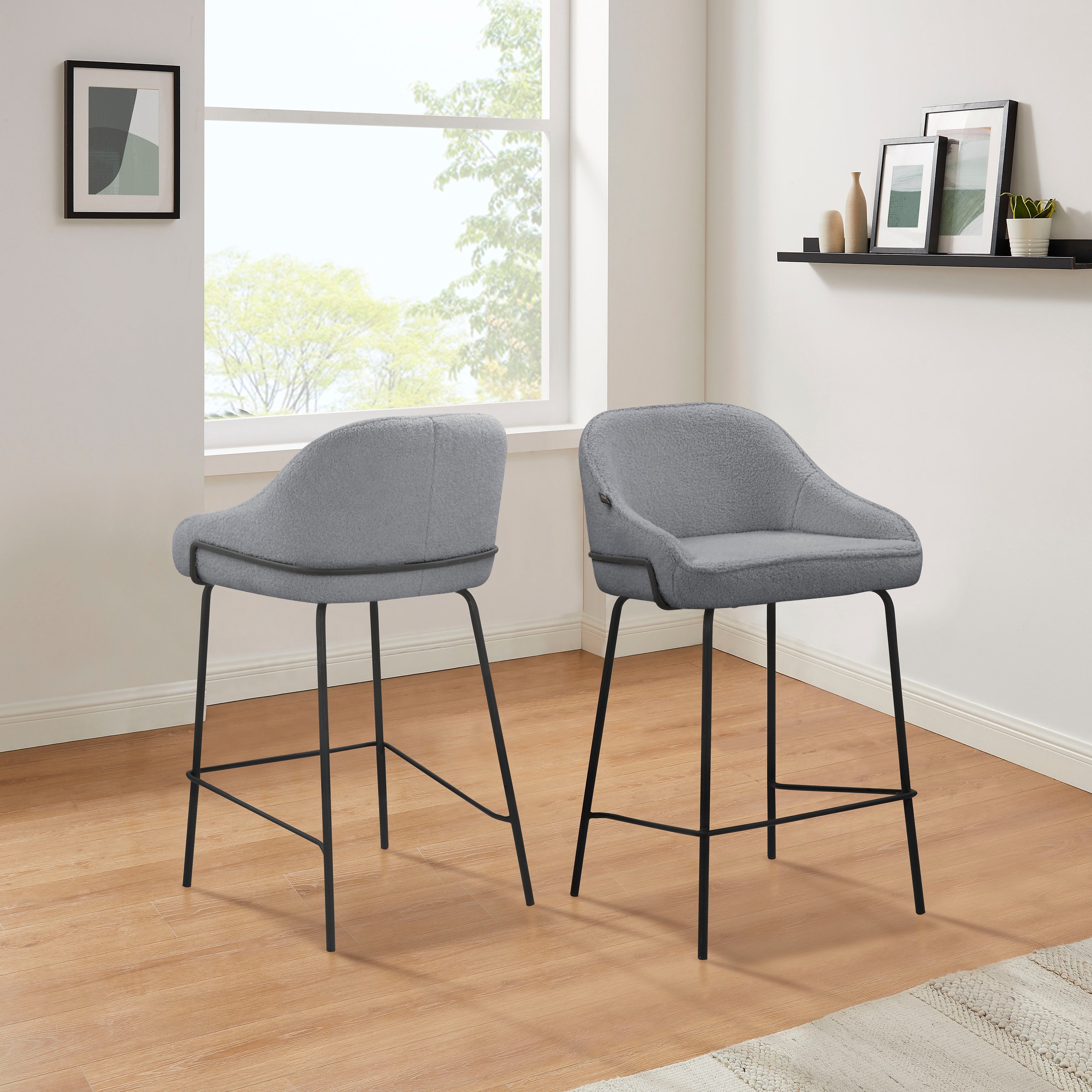 Leonique 4-Fußstuhl "Puant" () 2 Stk. Struktur mit Stoff aus Polyester/recy günstig online kaufen