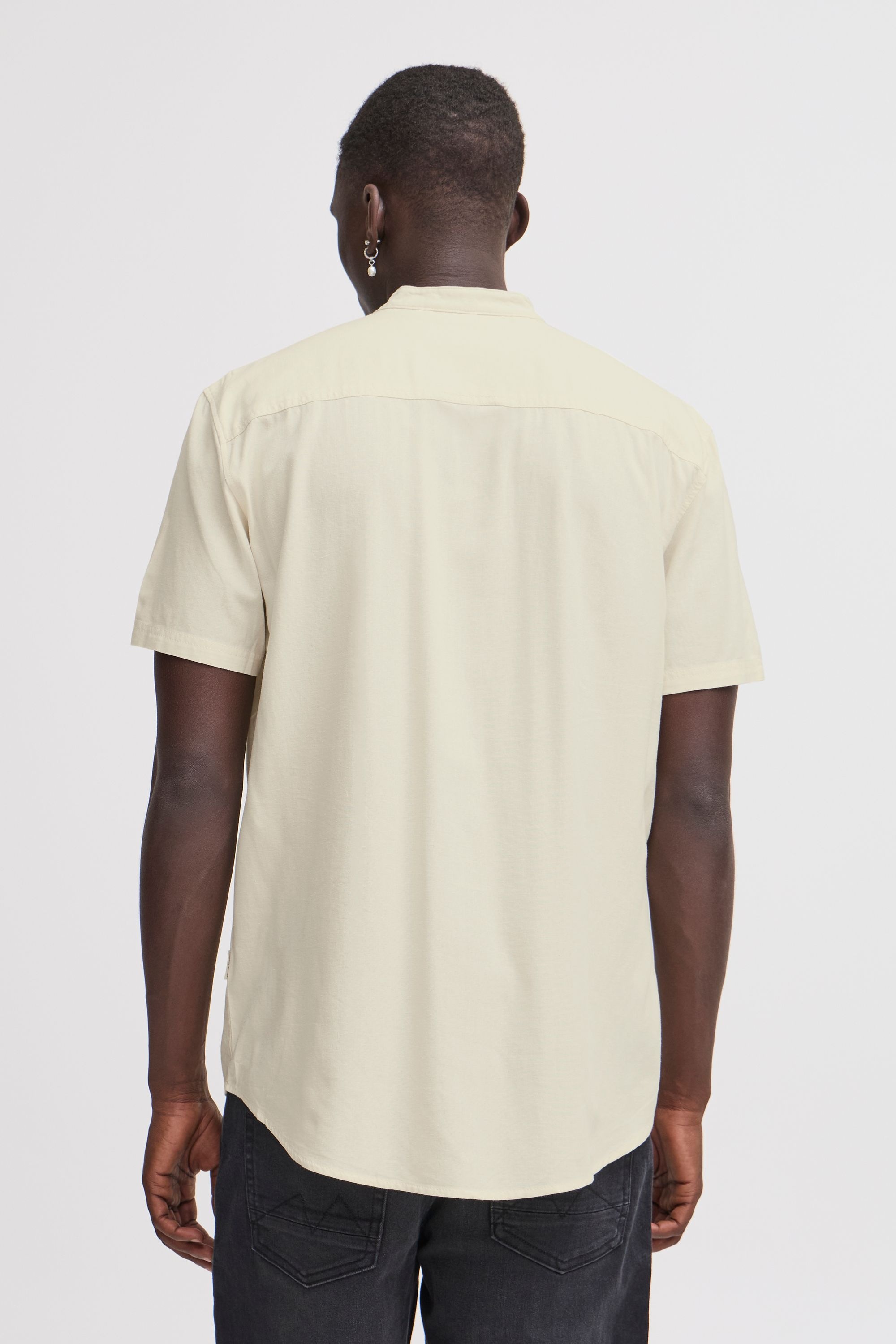 Blend BHBobby Men's Short Sleeve Shirt White Size L 3