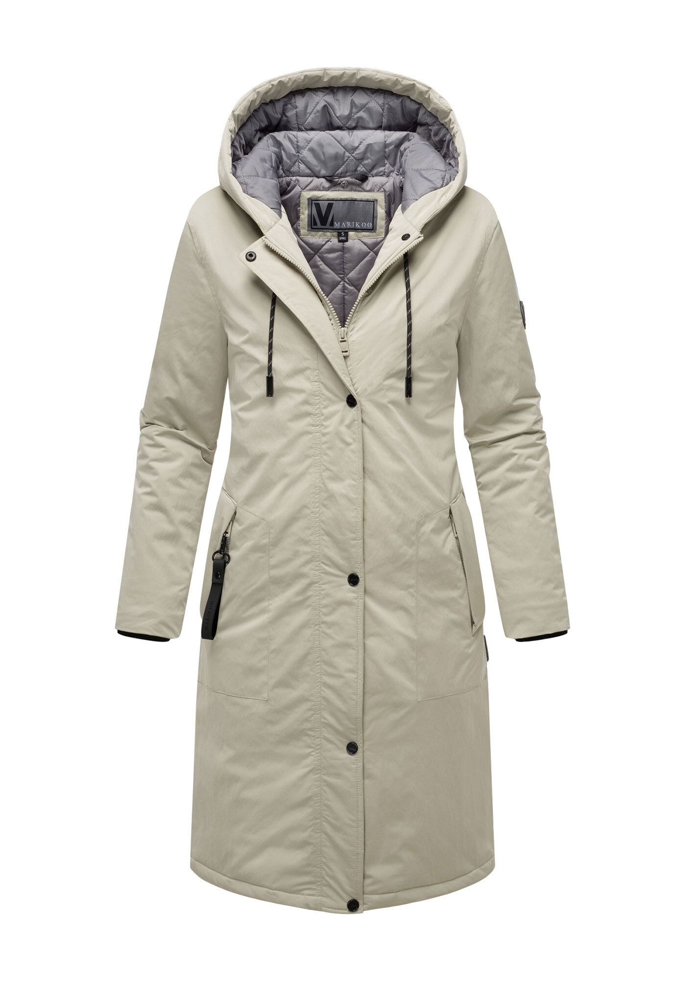 Marikoo Winterjacke »Ledalaa«, mit großer Kapuze