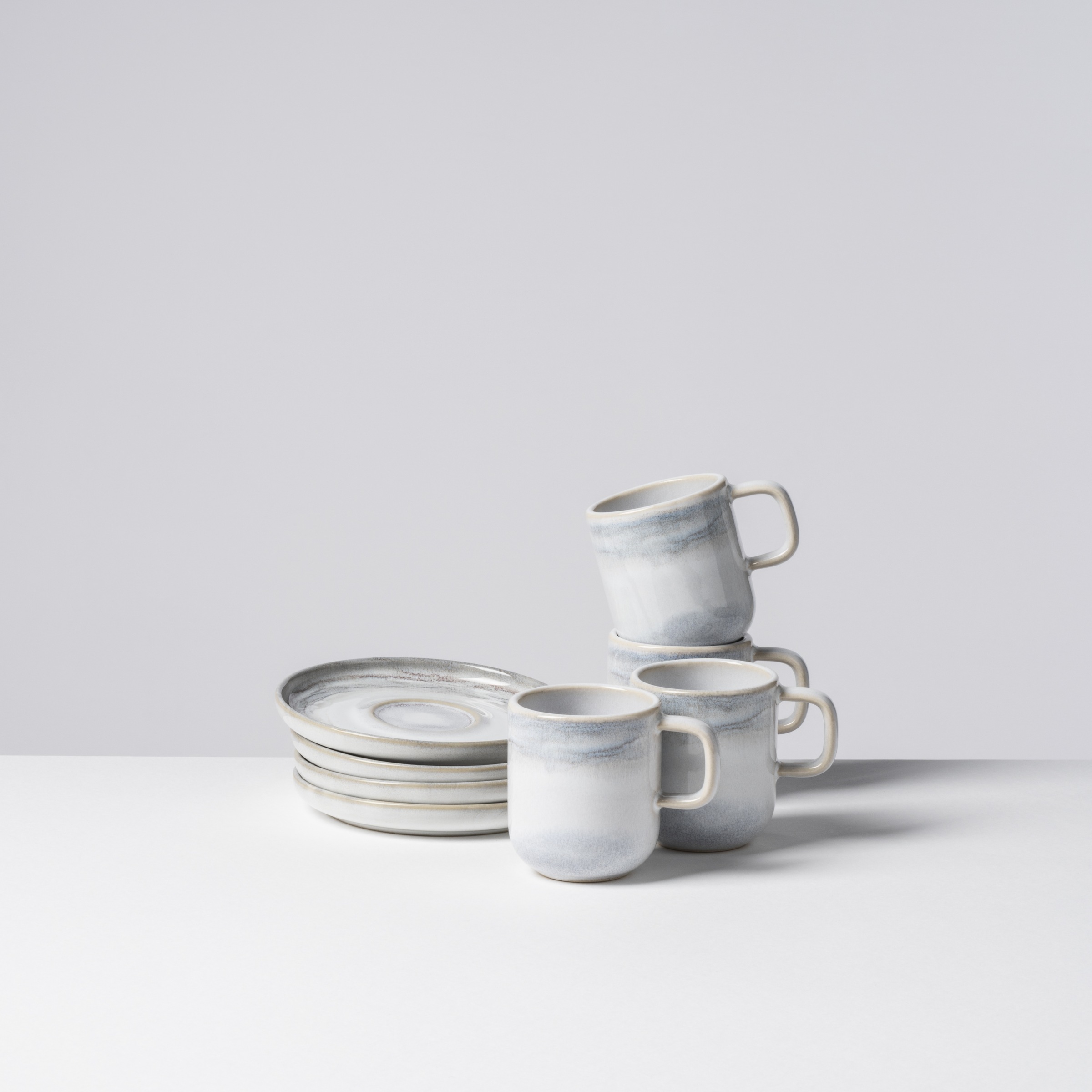 gipfelstück Espressotasse "Tiefer See" Scandi-Style, glänzende Reaktivglasu günstig online kaufen