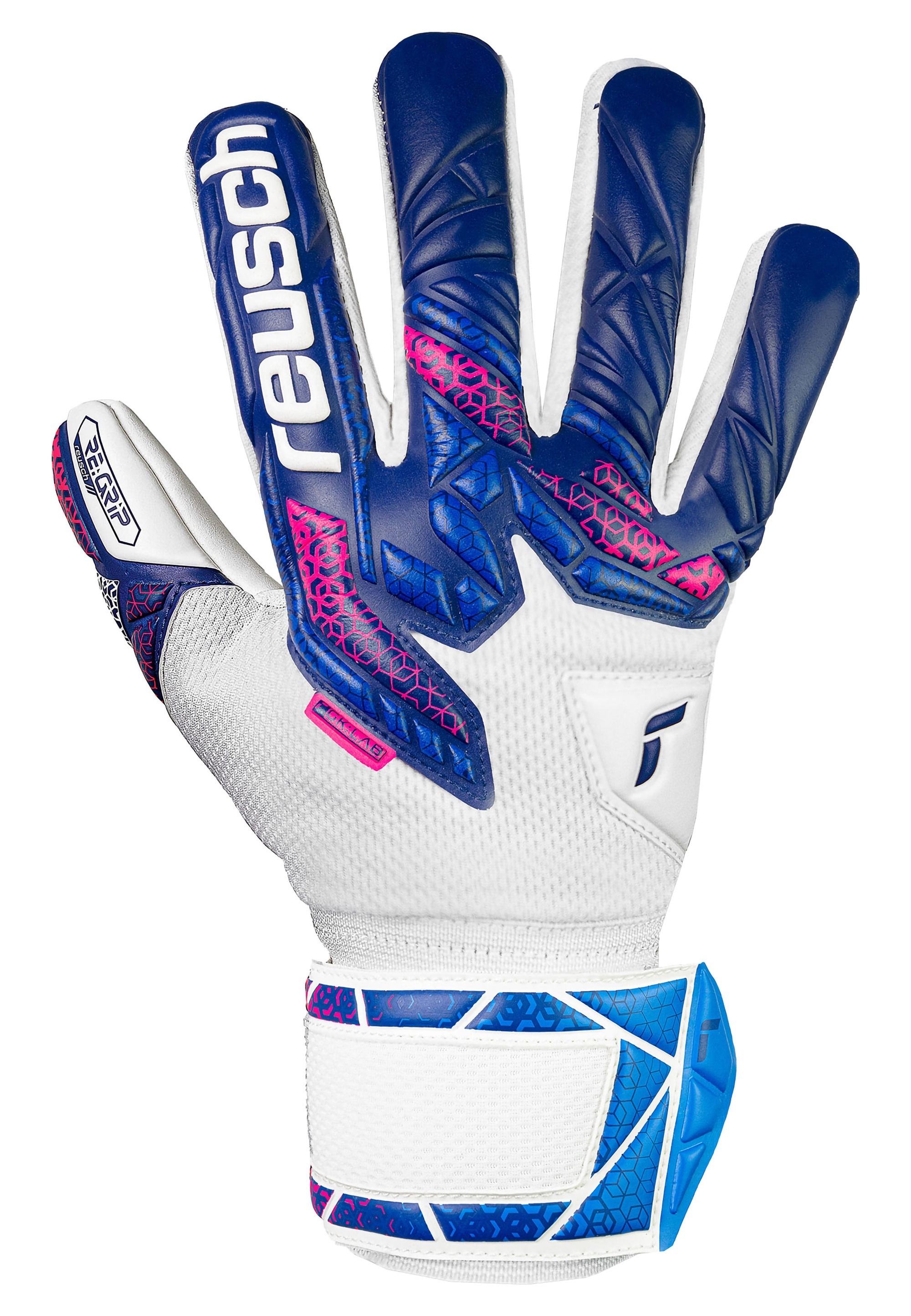 Reusch Torwarthandschuhe »Attrakt RE:GRIP NC Junior«, mit maximalem Grip