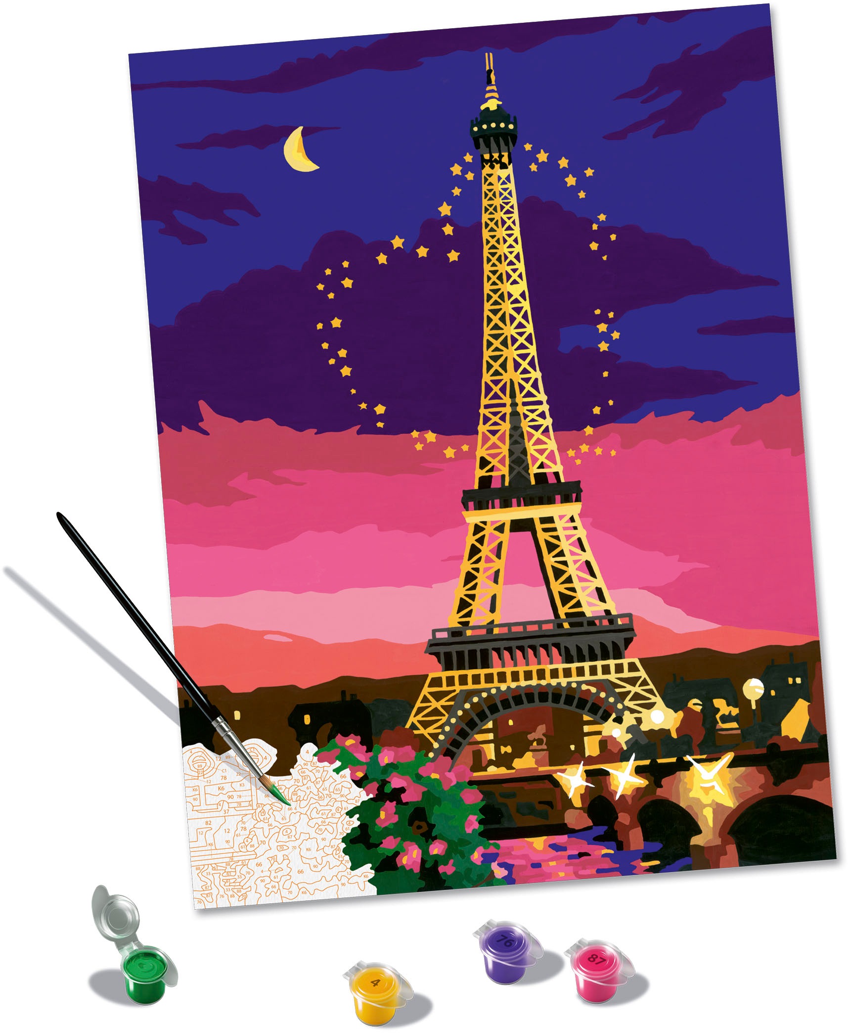 Ravensburger Malen nach Zahlen »CreArt, City of Love«, Made in Europe