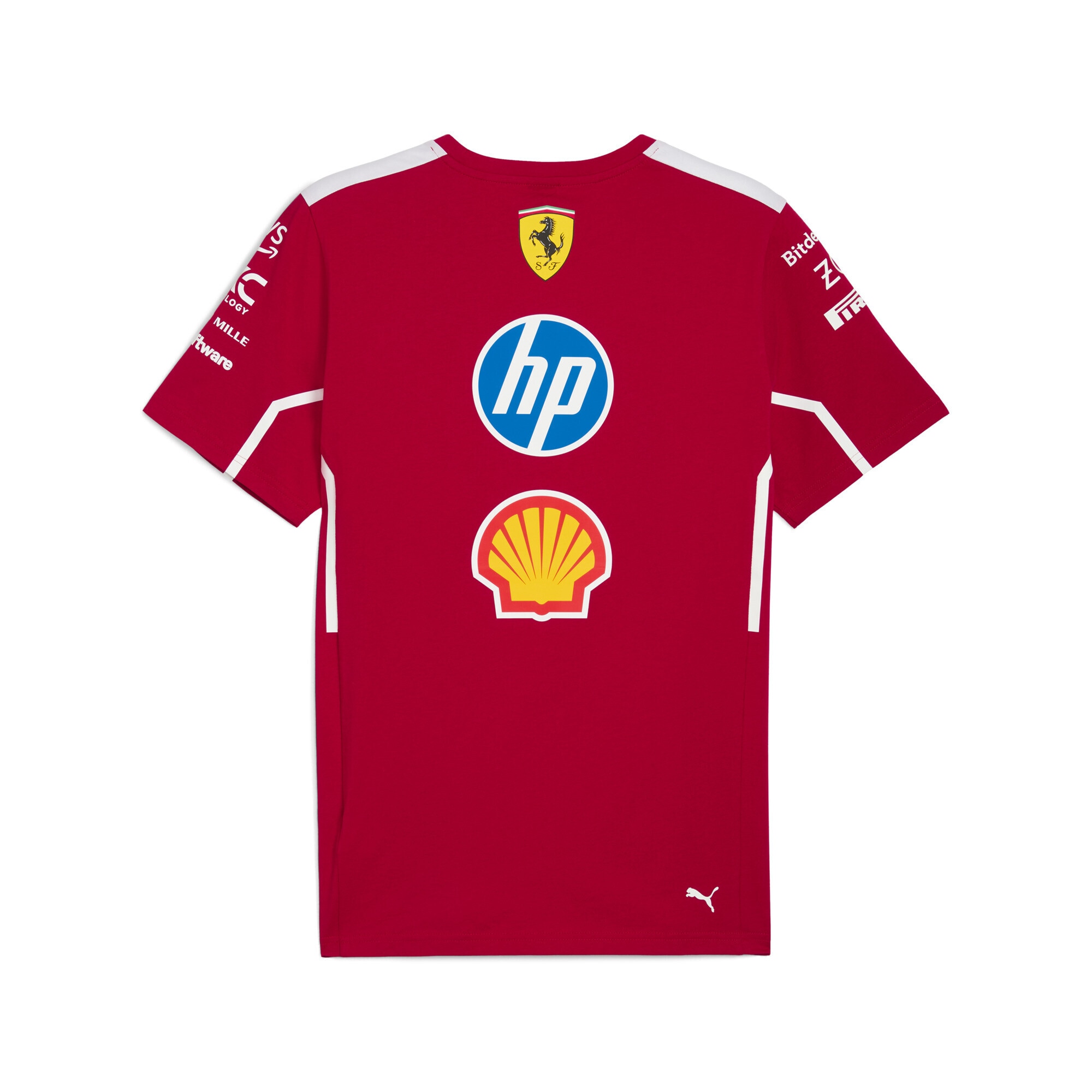 PUMA T-Shirt »Scuderia Ferrari HP 2025 Team T-Shirt Herren«