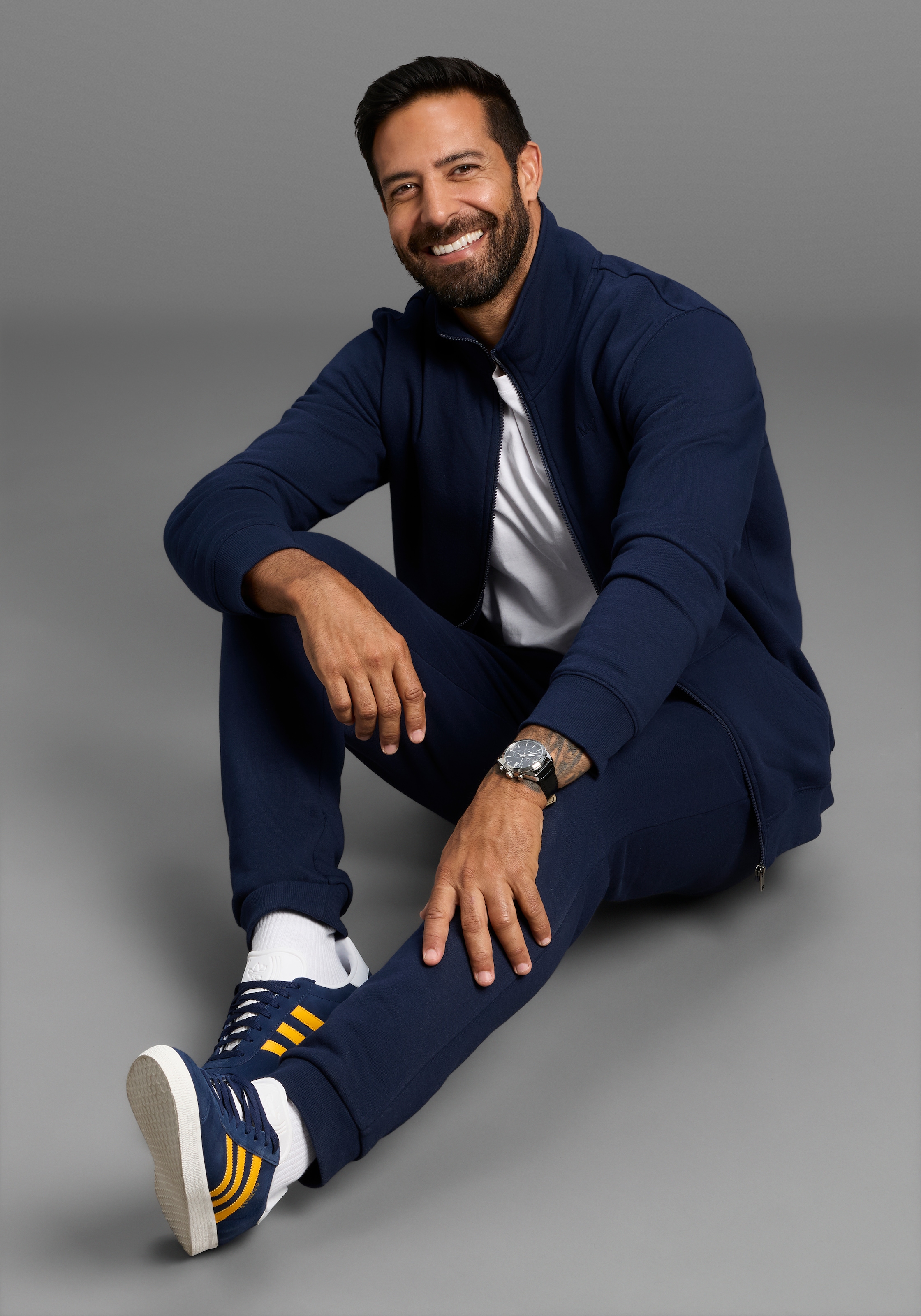 Man's World Sweatjacke »Jogginganzug«, für Sport und Freizeit