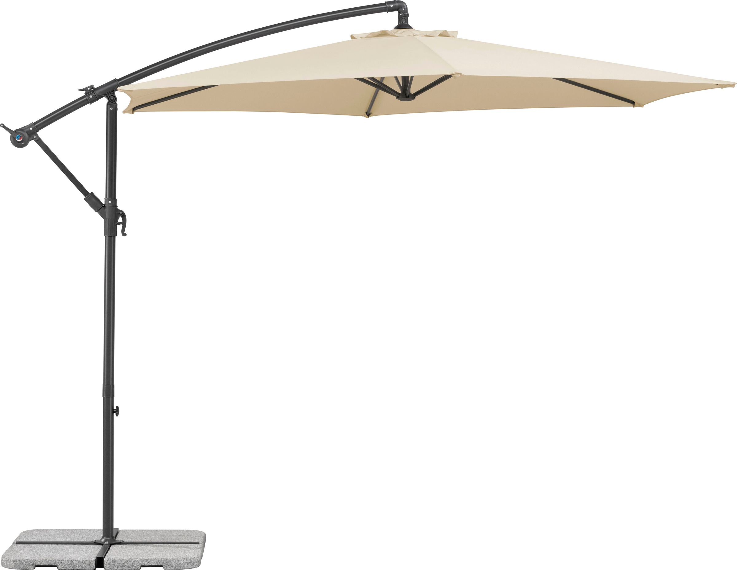 Schneider Schirme Ampelschirm "Venus, TOPSELLER" inkl. Plattenständer, Stoc günstig online kaufen