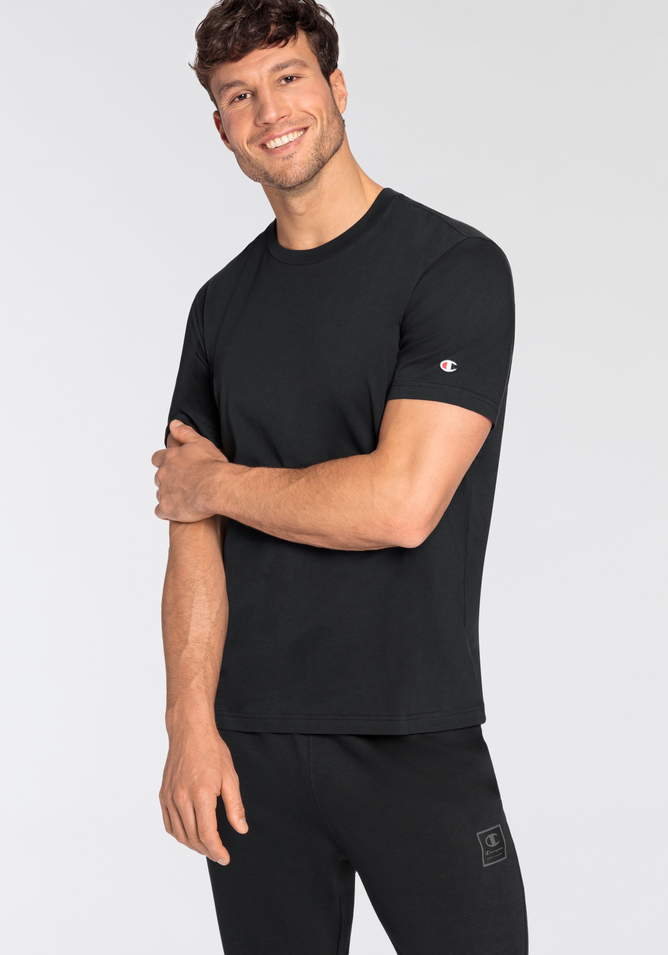 Champion T-Shirt Basic 2pack Crew-Neck (Packung, 2-tlg., 2) günstig online kaufen