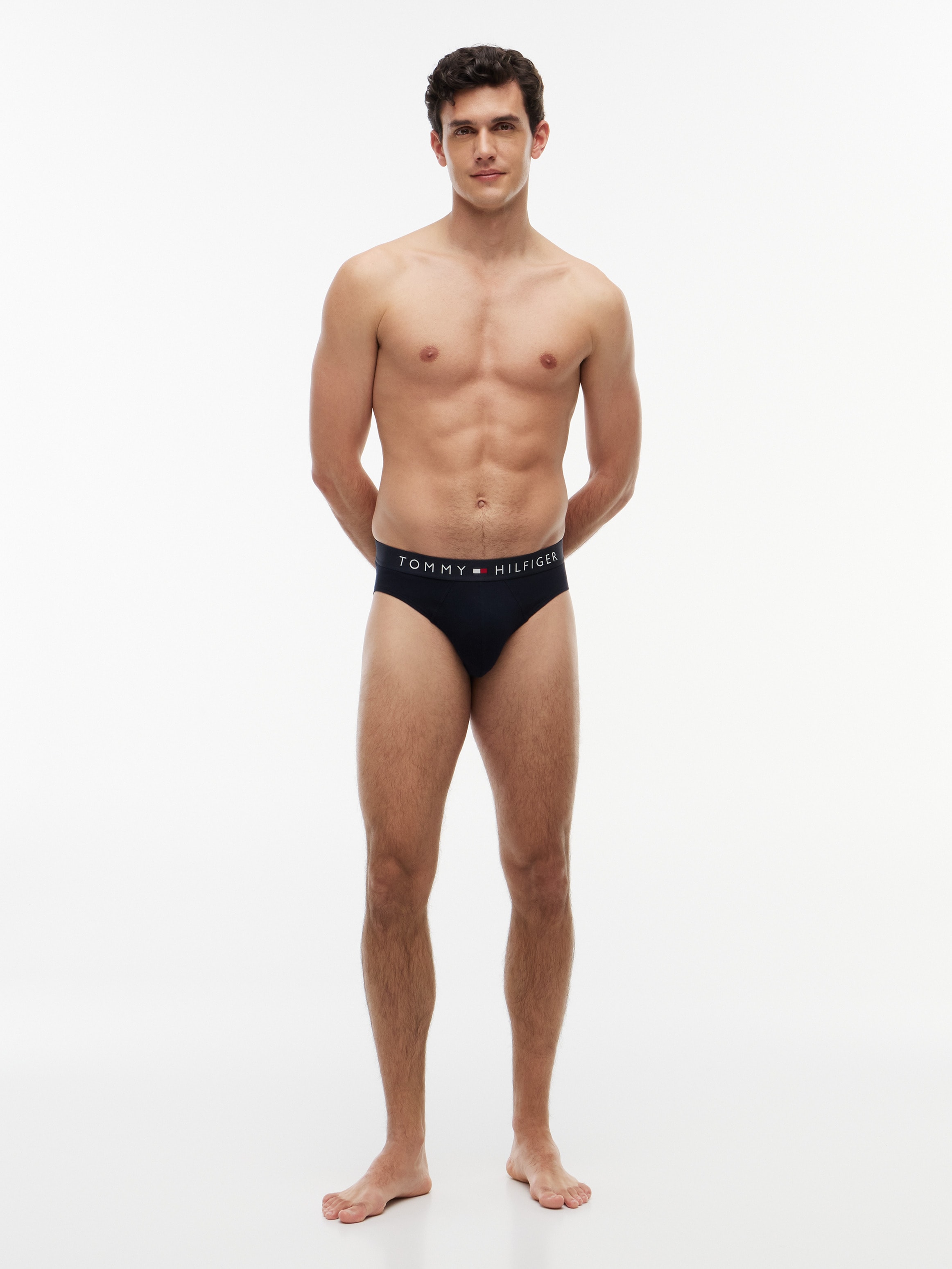Tommy Hilfiger Underwear Slip »TH-3P BRIEF« Packung, 3er,  mit Tommy Hilfiger Logoschriftzug