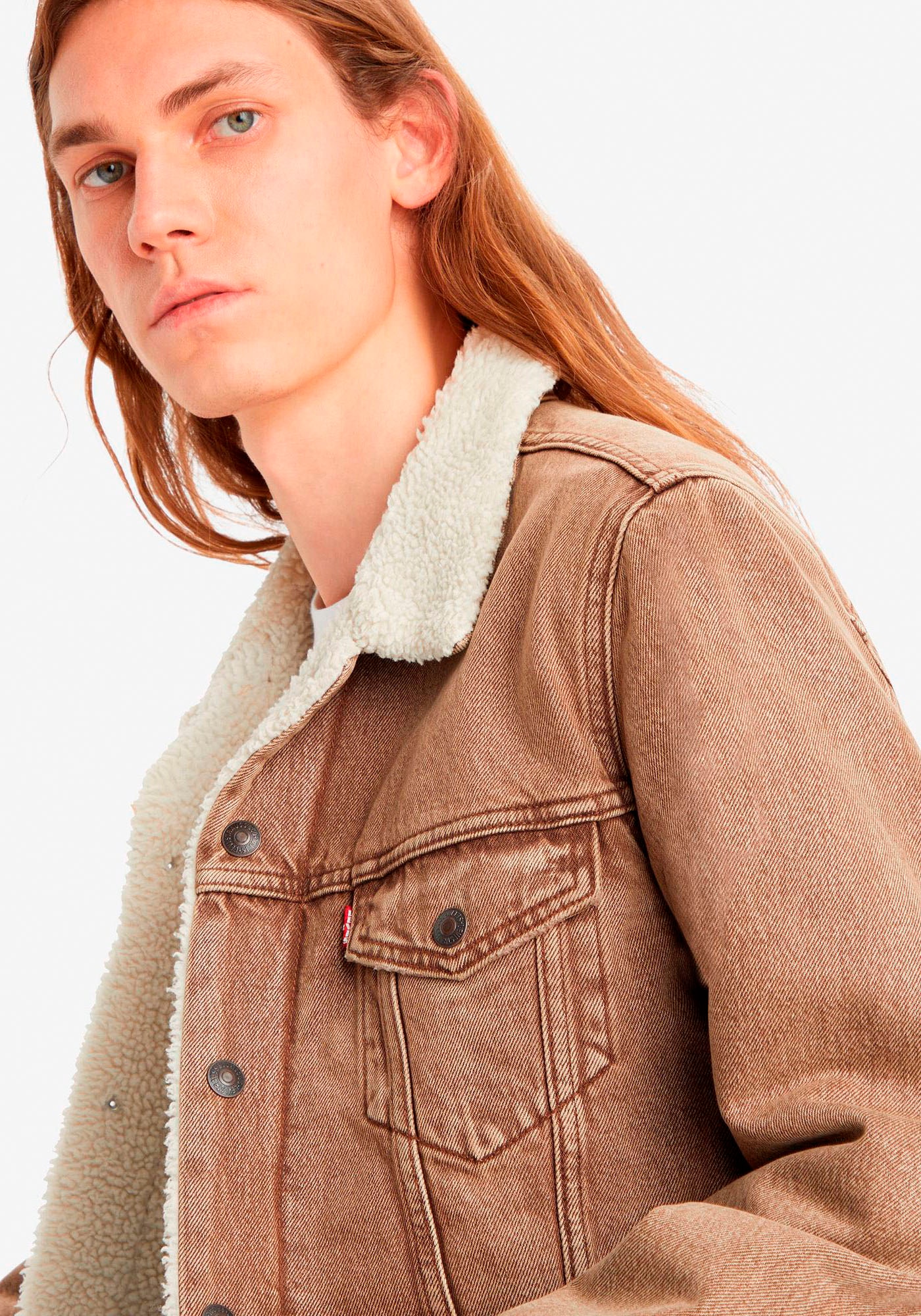 Levi's® Kurzjacke »SHERPA«, mit Sherpa Fütterung