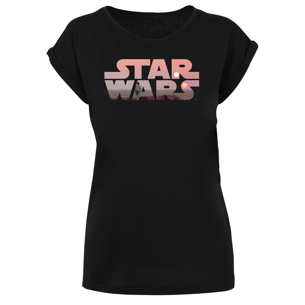 F4NT4STIC T-Shirt »Star Wars Tatooine Logo«