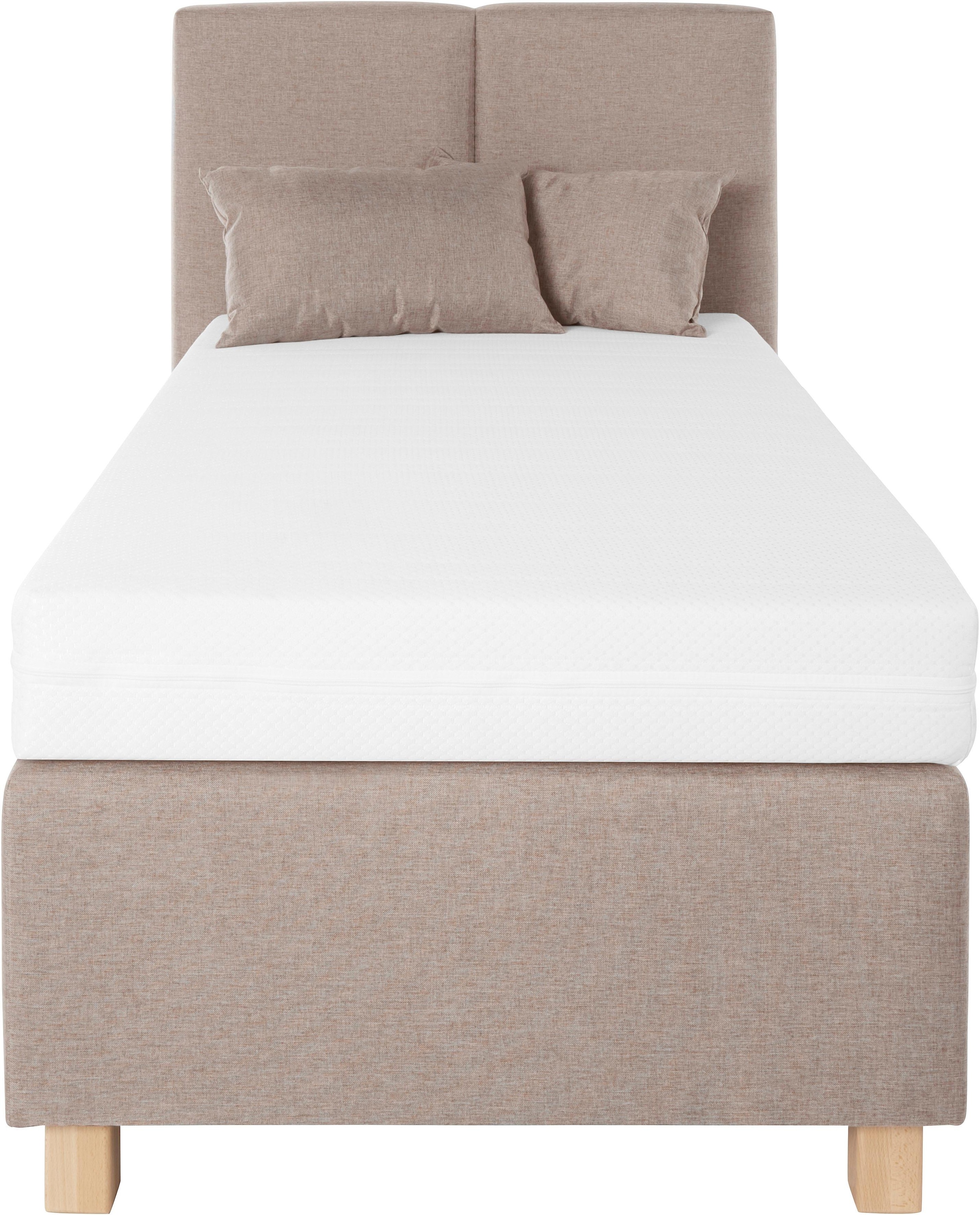 Westfalia Schlafkomfort Boxspringbett, mit Zierkissen