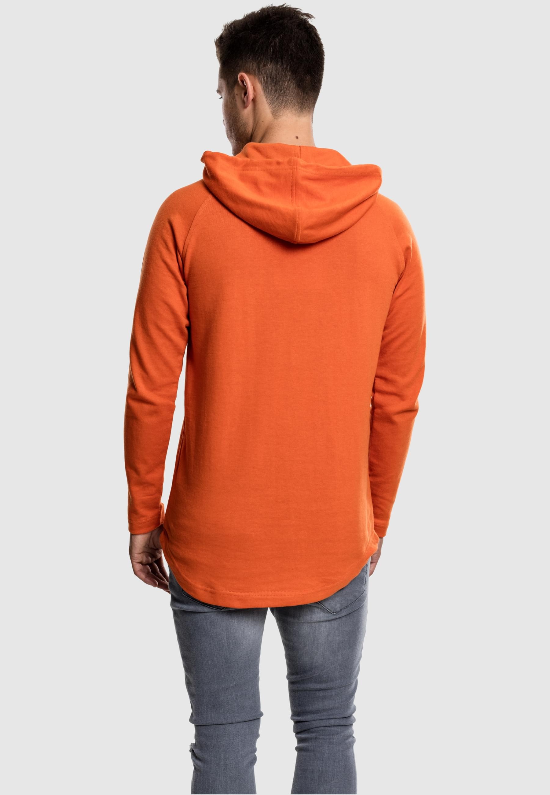 URBAN CLASSICS Kapuzensweatshirt »Urban Classics Herren Long Shaped Terry Hoody«, (1 tlg.)