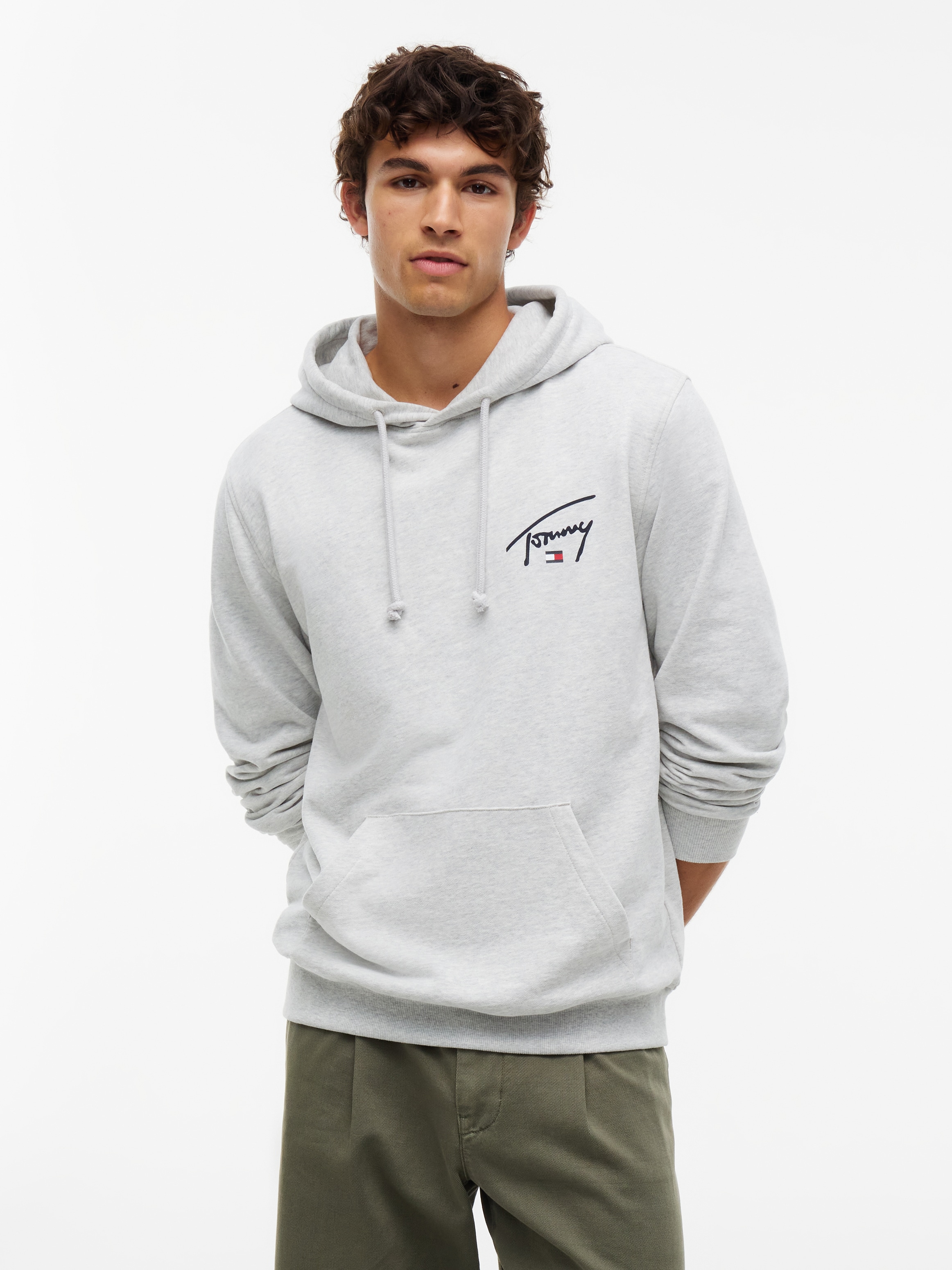 Tommy Jeans "REGULAR ENTRY SIGNATURE HOOD", Regular fit mit Kapuze