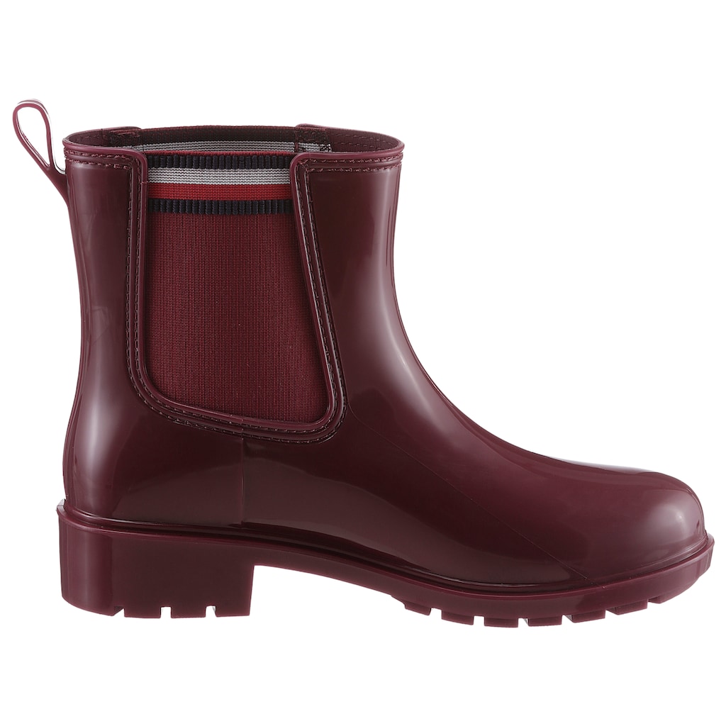 Tommy Hilfiger Chelseaboots »CORPORATE ELASTIC RAINBOOT«