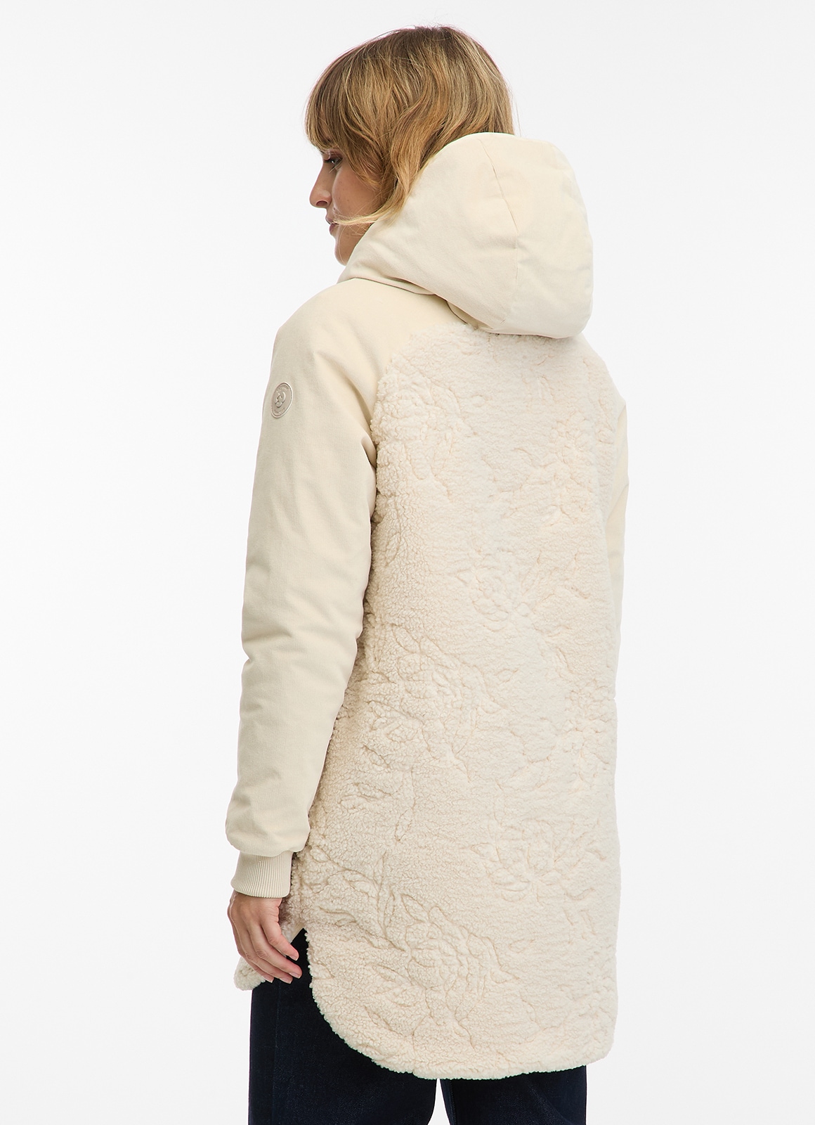 Ragwear Kapuzenplüschjacke »LONGEDDY« ohne Kapuze