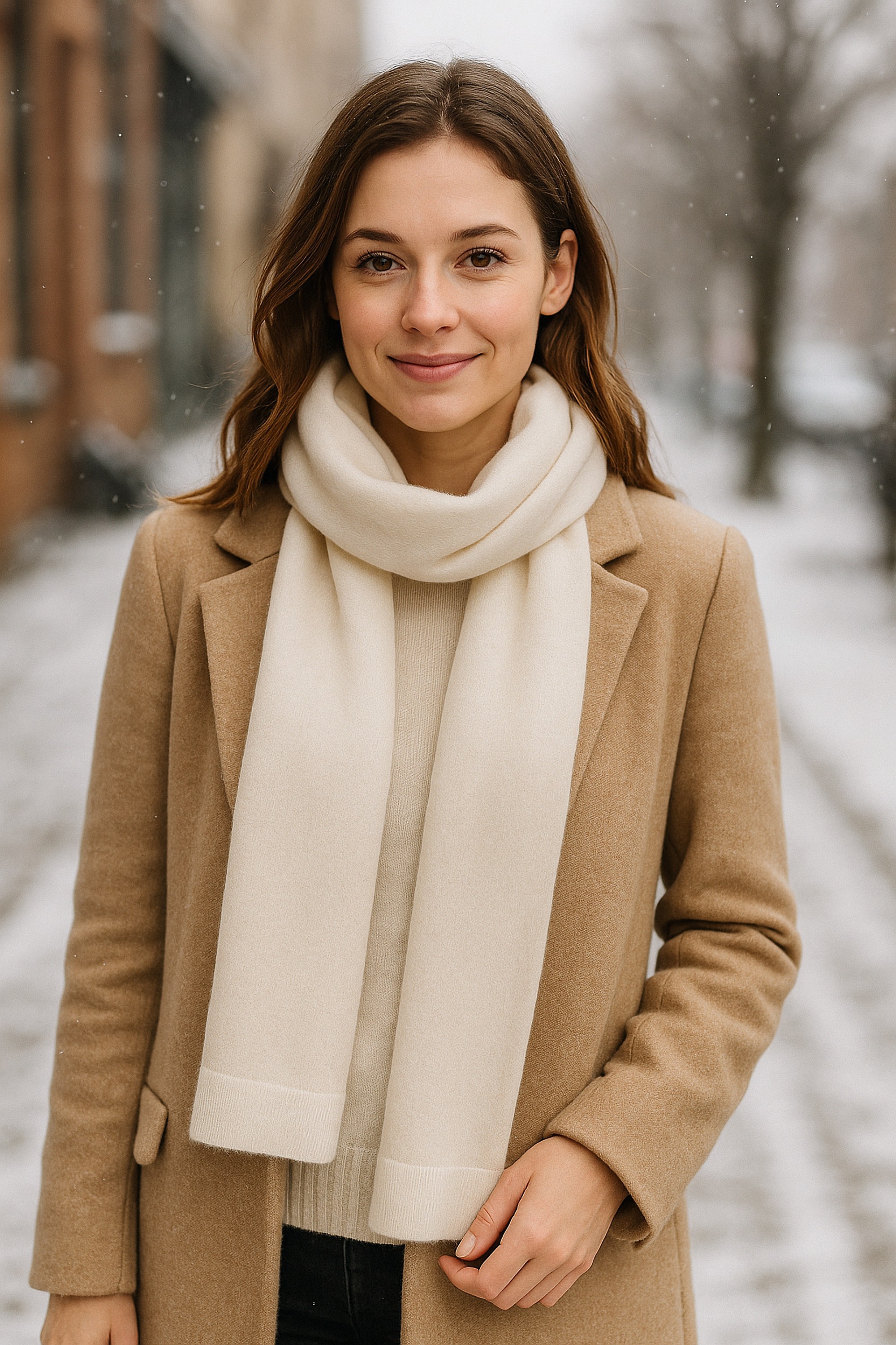 COLLEZIONE ALESSANDRO Wollschal "Luxus" 1 Stk. Luxuriös, Simpel, Made in It günstig online kaufen