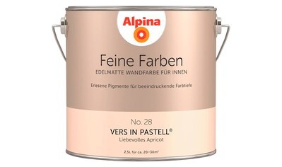 Wand- und Deckenfarbe »Feine Farben No. 28 Vers in Pastell®«