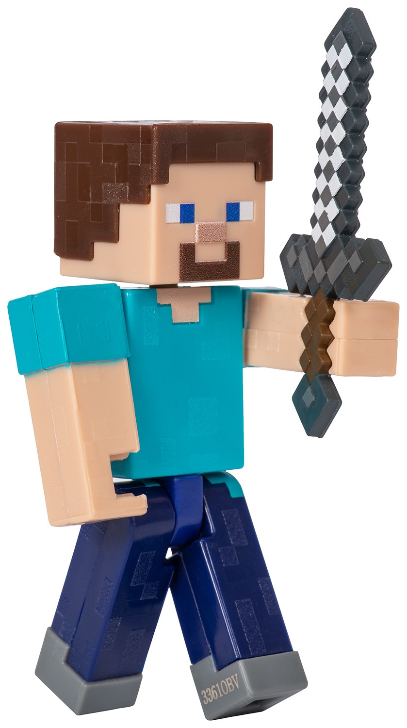 Mattel® Merchandise-Figur »Minecraft - Figur Steve«, (1 tlg.)
