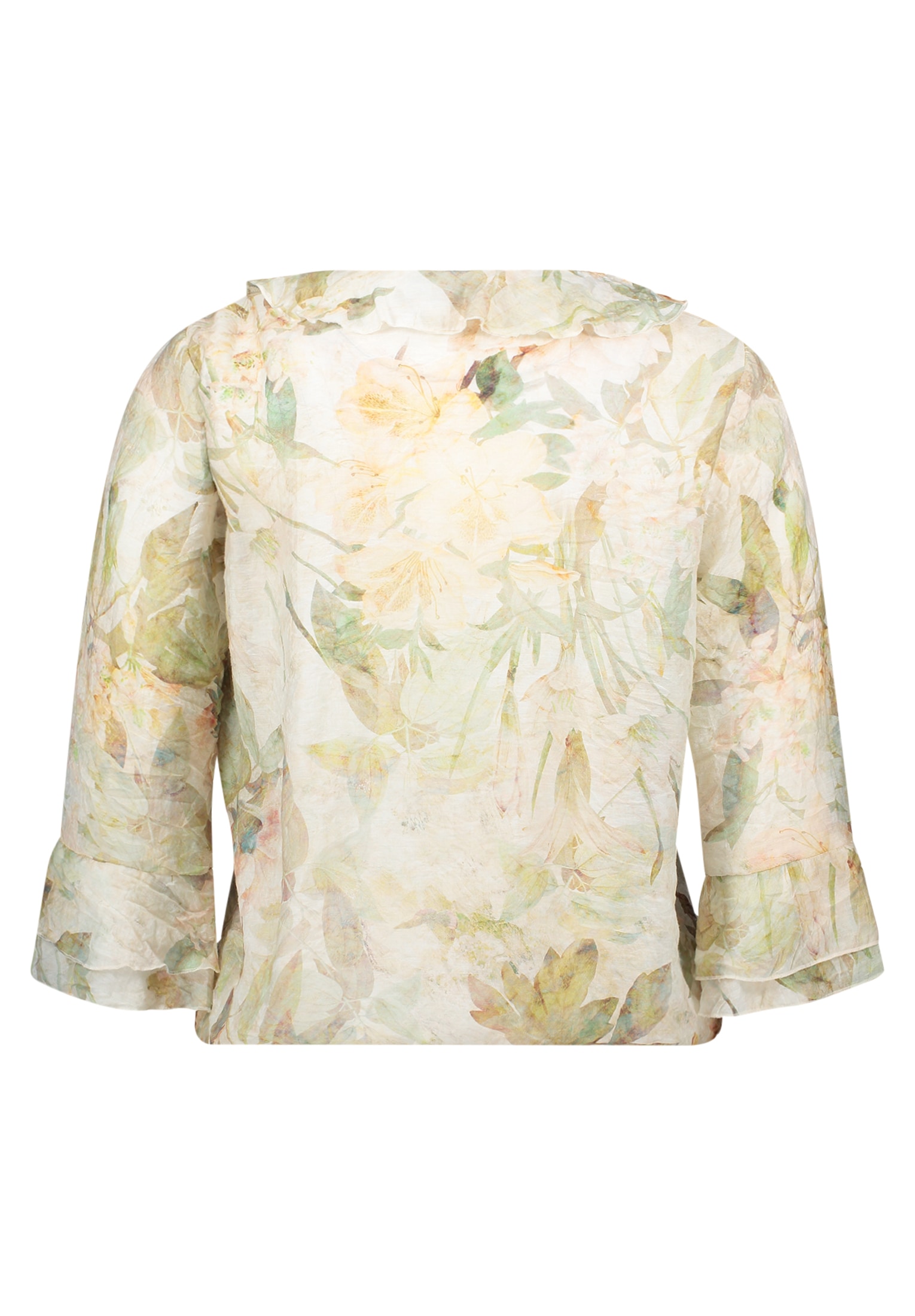 Cartoon Rüschenbluse »Damen mit 3/4 Arm«