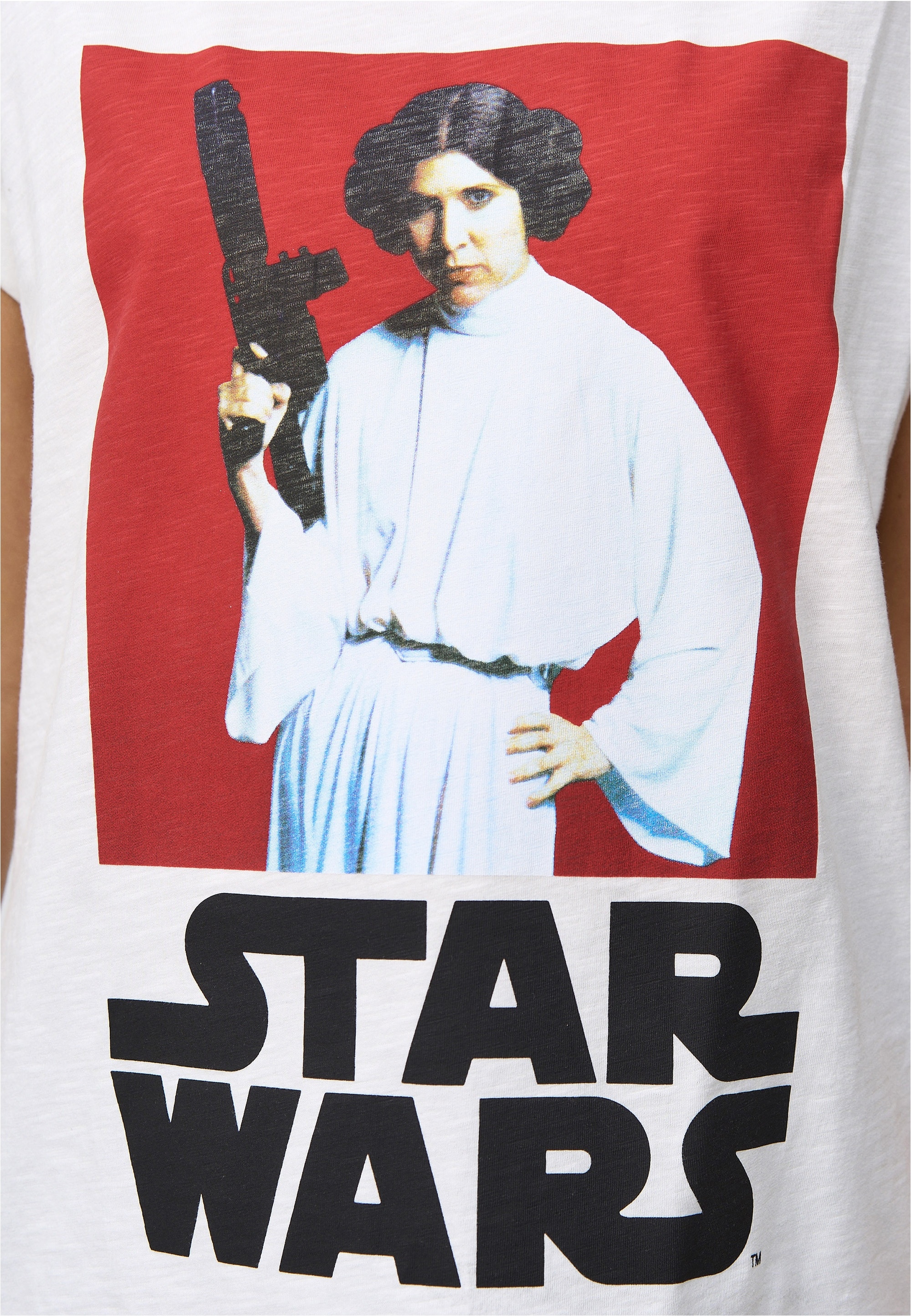 Recovered T-Shirt »Star Wars Princess Leia«, im zeitlosen Design