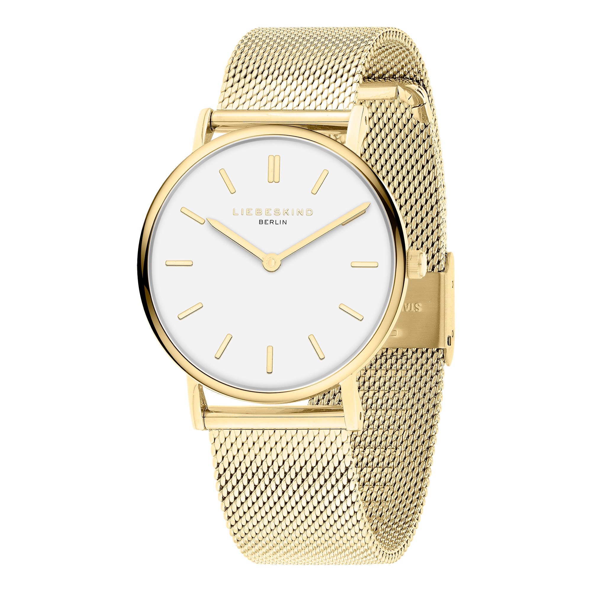 Liebeskind Berlin Quarzuhr »Pure Elegance« Armbanduhr, Damenuhr, Edelstahlarmband, analog