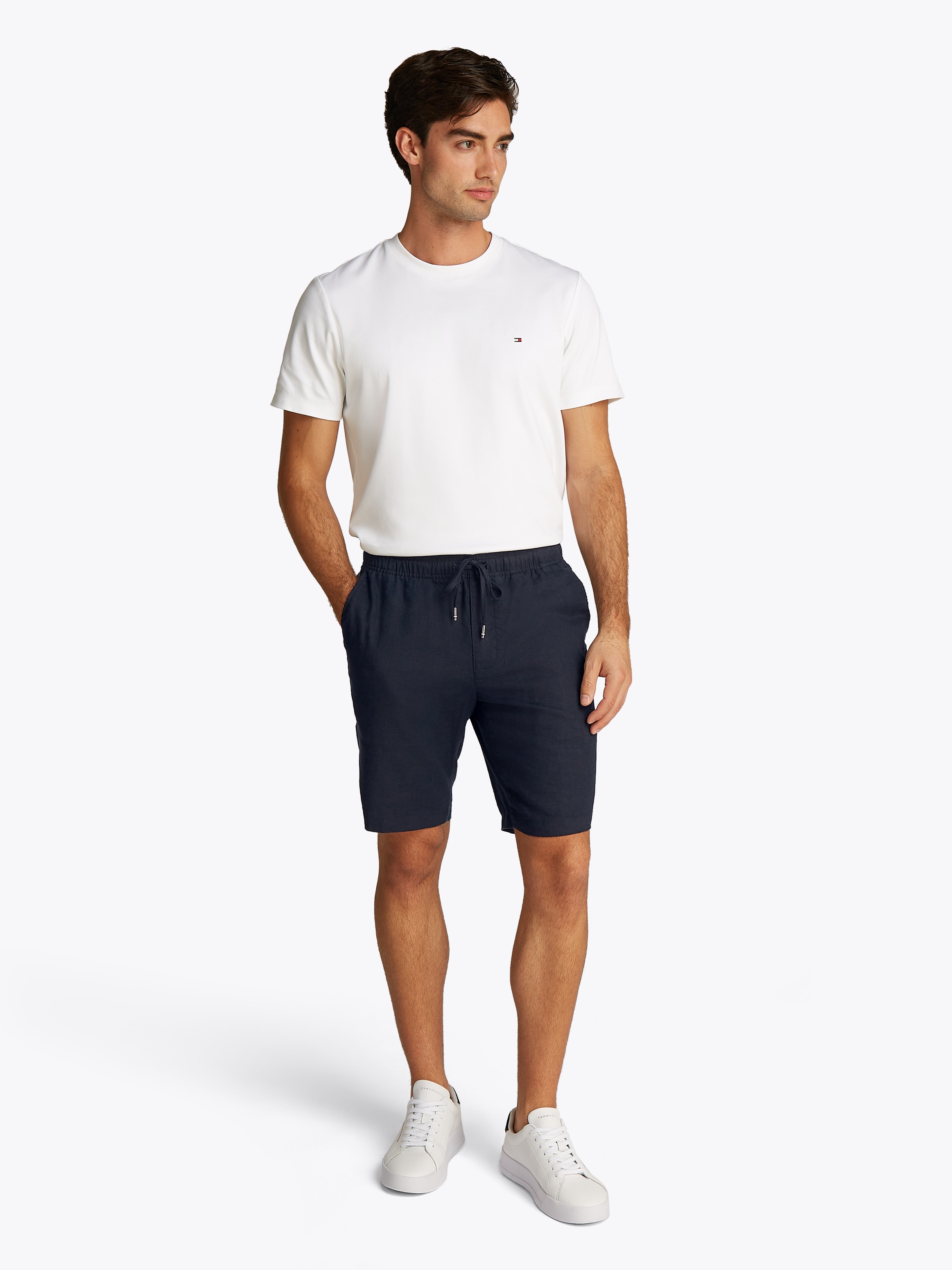Tommy Hilfiger Shorts »HARLEM PO LINEN SHORT«