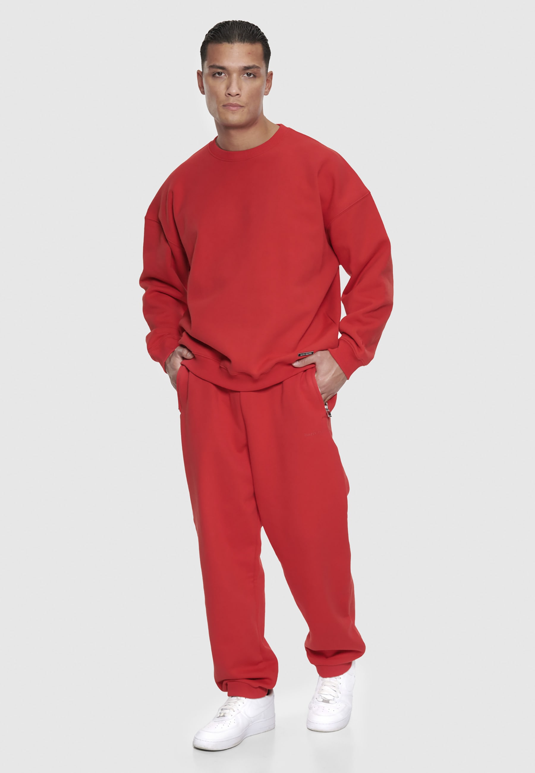 Dropsize Jogginghose »Dropsize Herren Bazix Republiq Super Heavy Blank Jogger«
