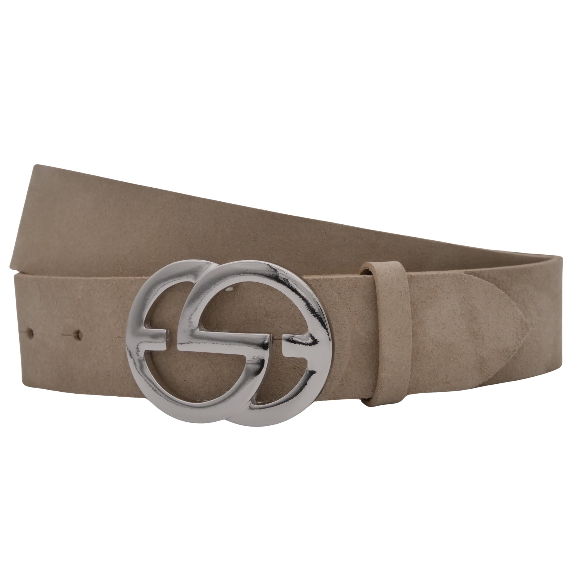 AnnaMatoni Ledergürtel "AnnaMatoni Damen Ledergürtel in hochwertigem Velour Leder 4cm"