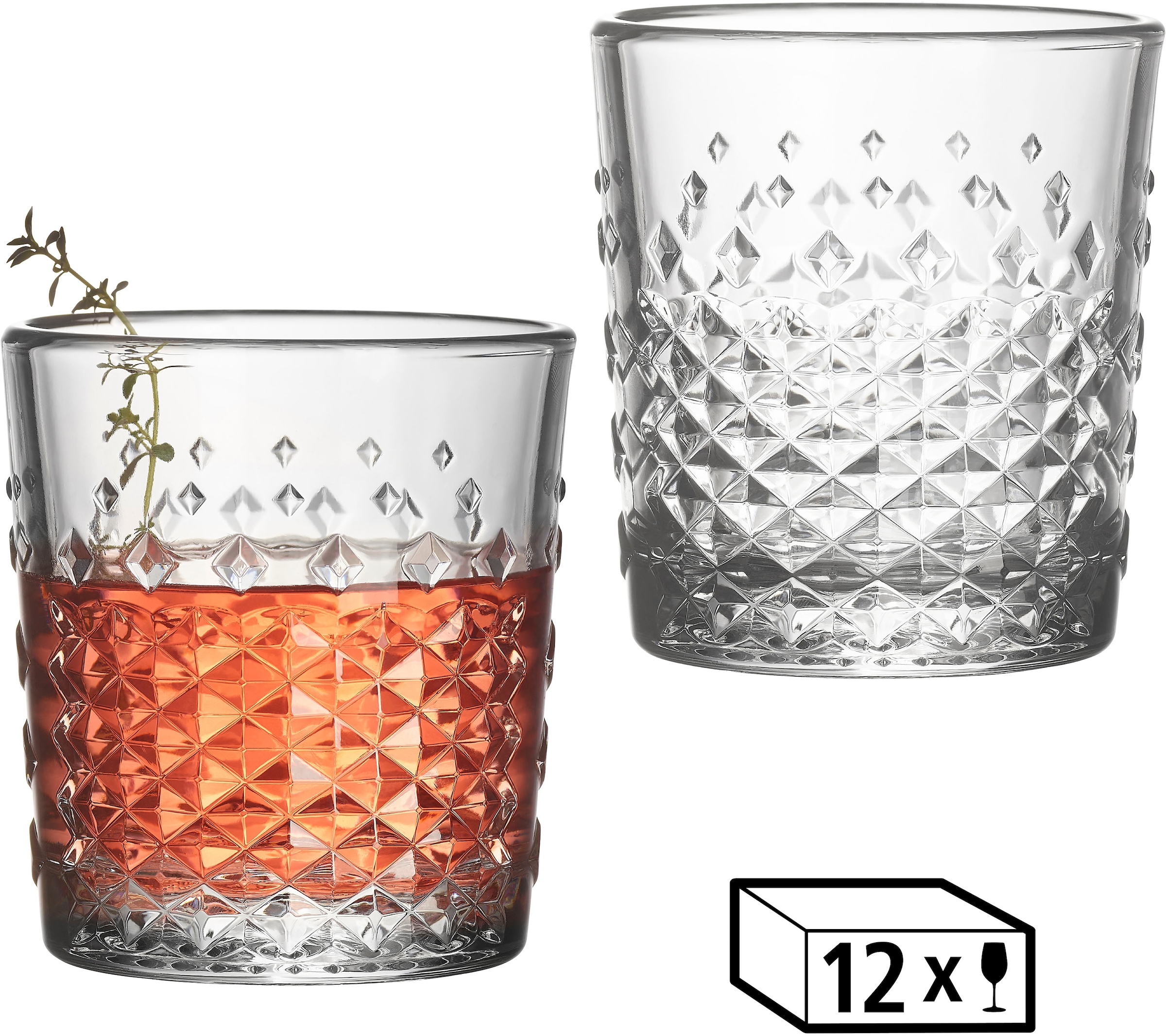 LIBBEY Gläser-Set "D.O.F. Glas -OCULAR- 295 ml, Ø 8,5 cm, H: 9,5 cm, 12er S günstig online kaufen