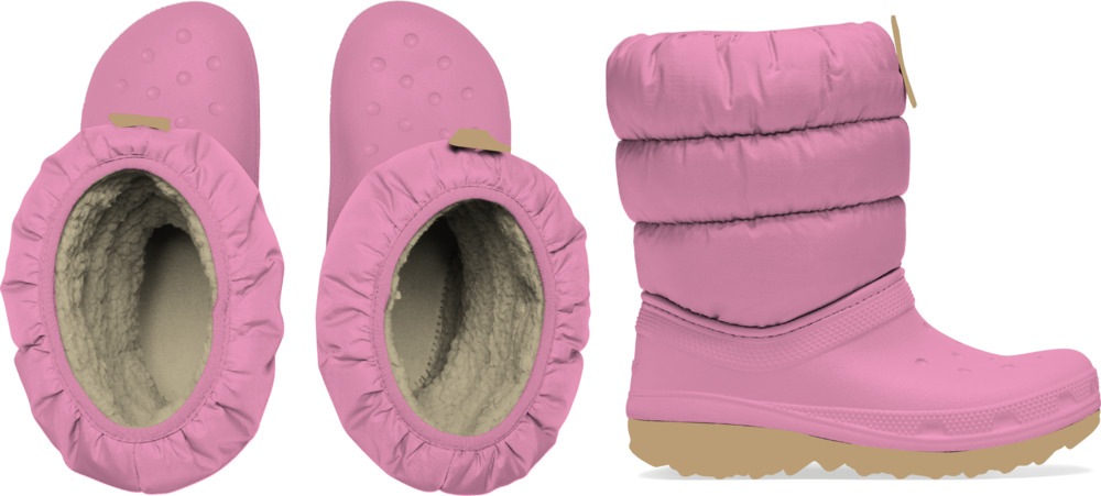 Crocs Winterboots »CLASSIC NEO PUFF BOOT T«, Snowboots, Winterstiefel zum Schlupfen