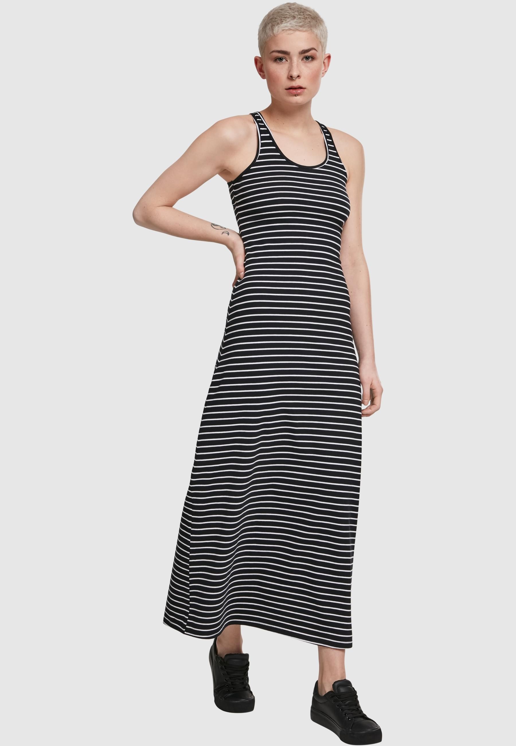 URBAN CLASSICS Shirtkleid »Urban Classics Damen Ladies Long Racer Back Dress«, (1 tlg.)