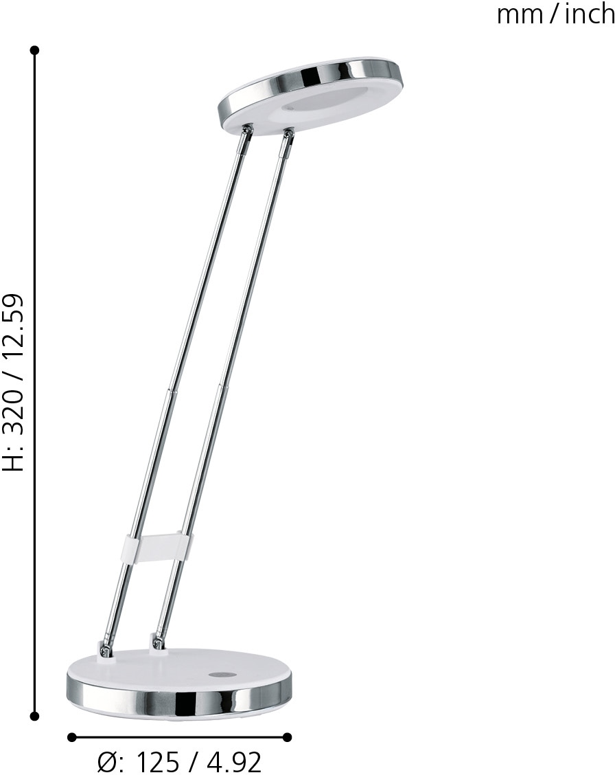 EGLO LED Tischleuchte »Gexo«, 1 flammig, Leuchtmittel LED-Board | LED fest integriert