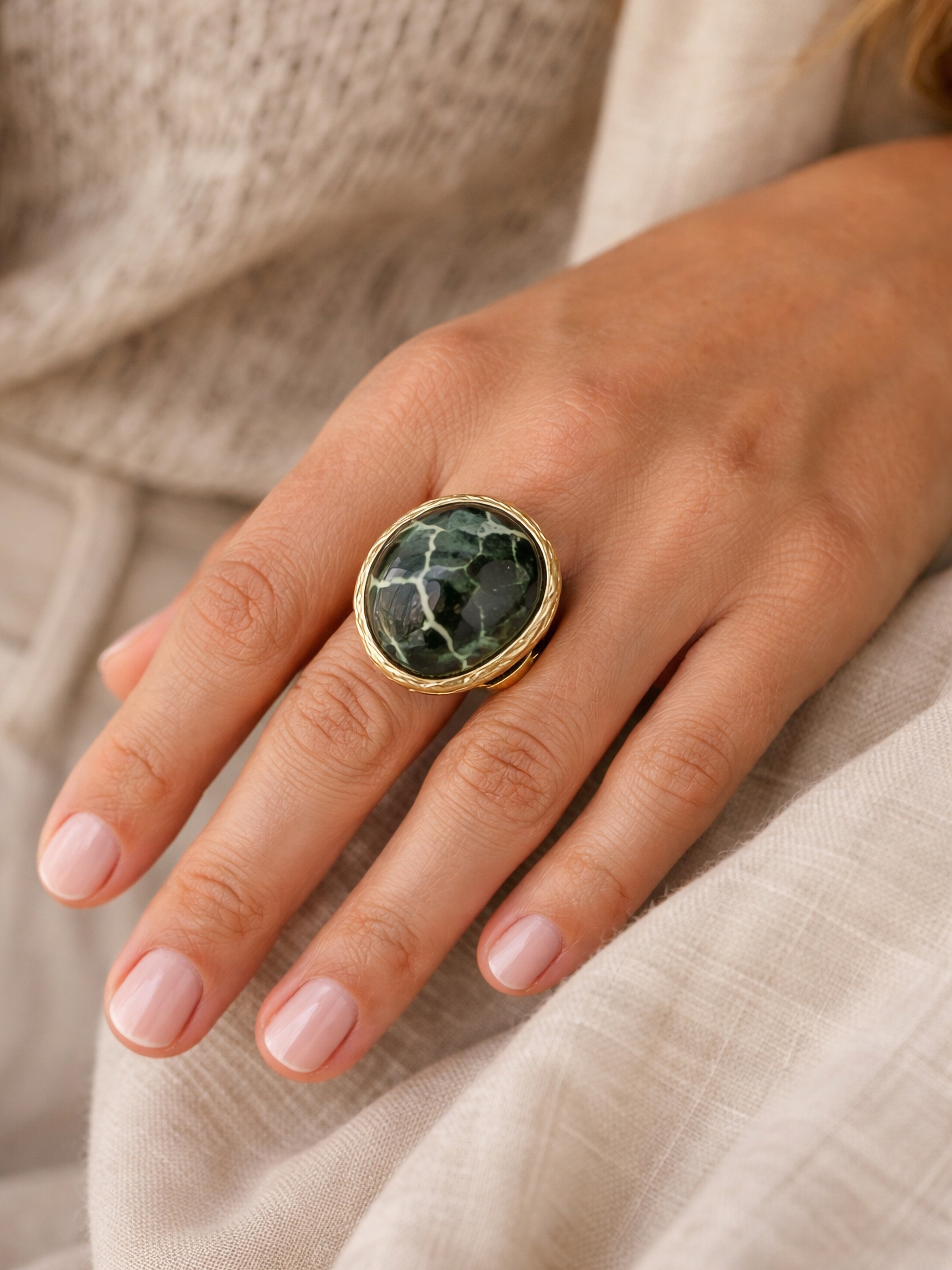 COLLEZIONE ALESSANDRO Fingerring »Dschungel«