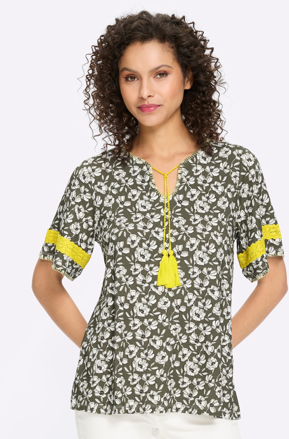 Thumbnail - heine Kurzarmshirt "Druck-Shirt" 1 tlg.