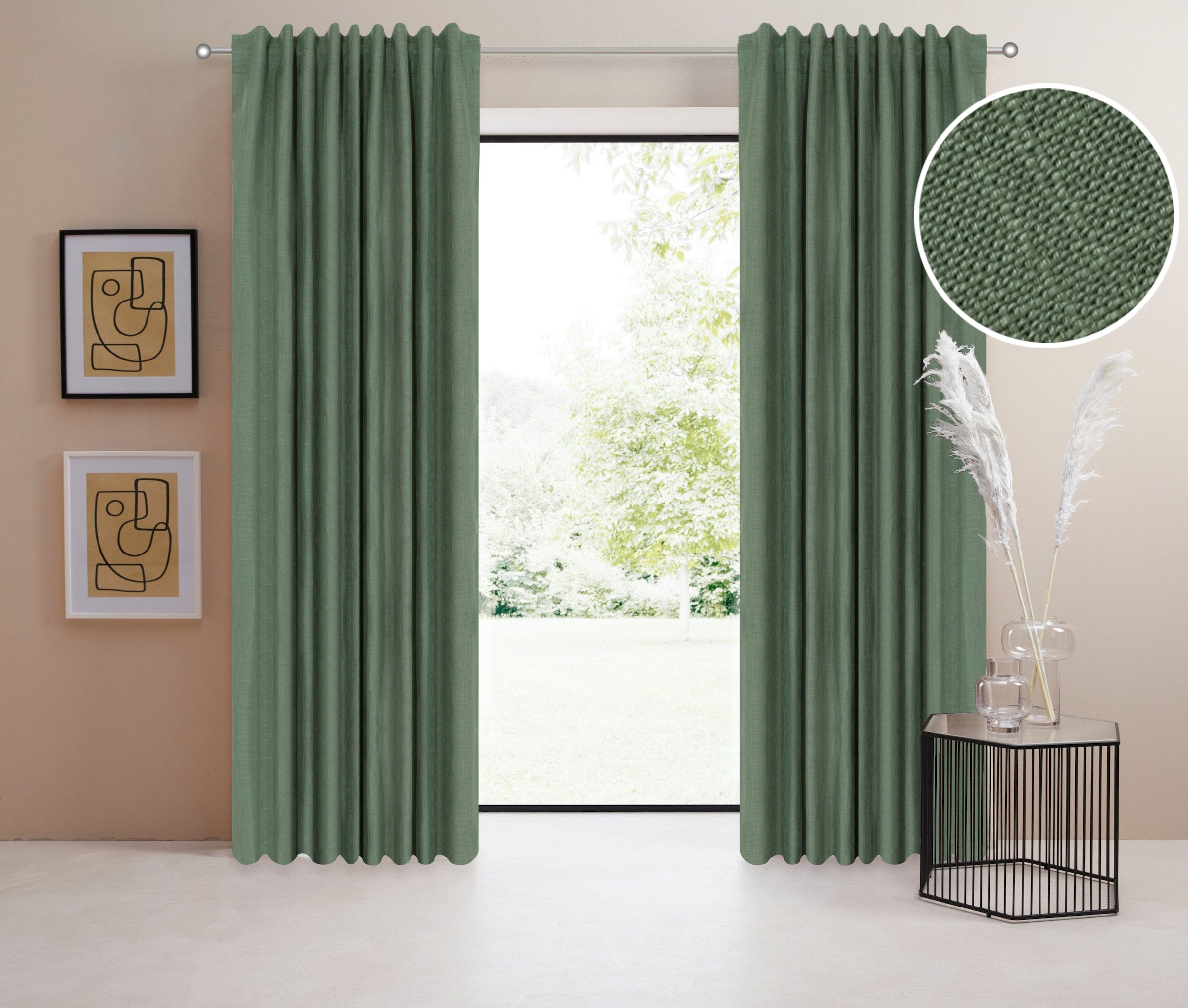 LeGer Home by Lena Gercke Verdunkelungsvorhang "Marusha" Multifunktionsband günstig online kaufen