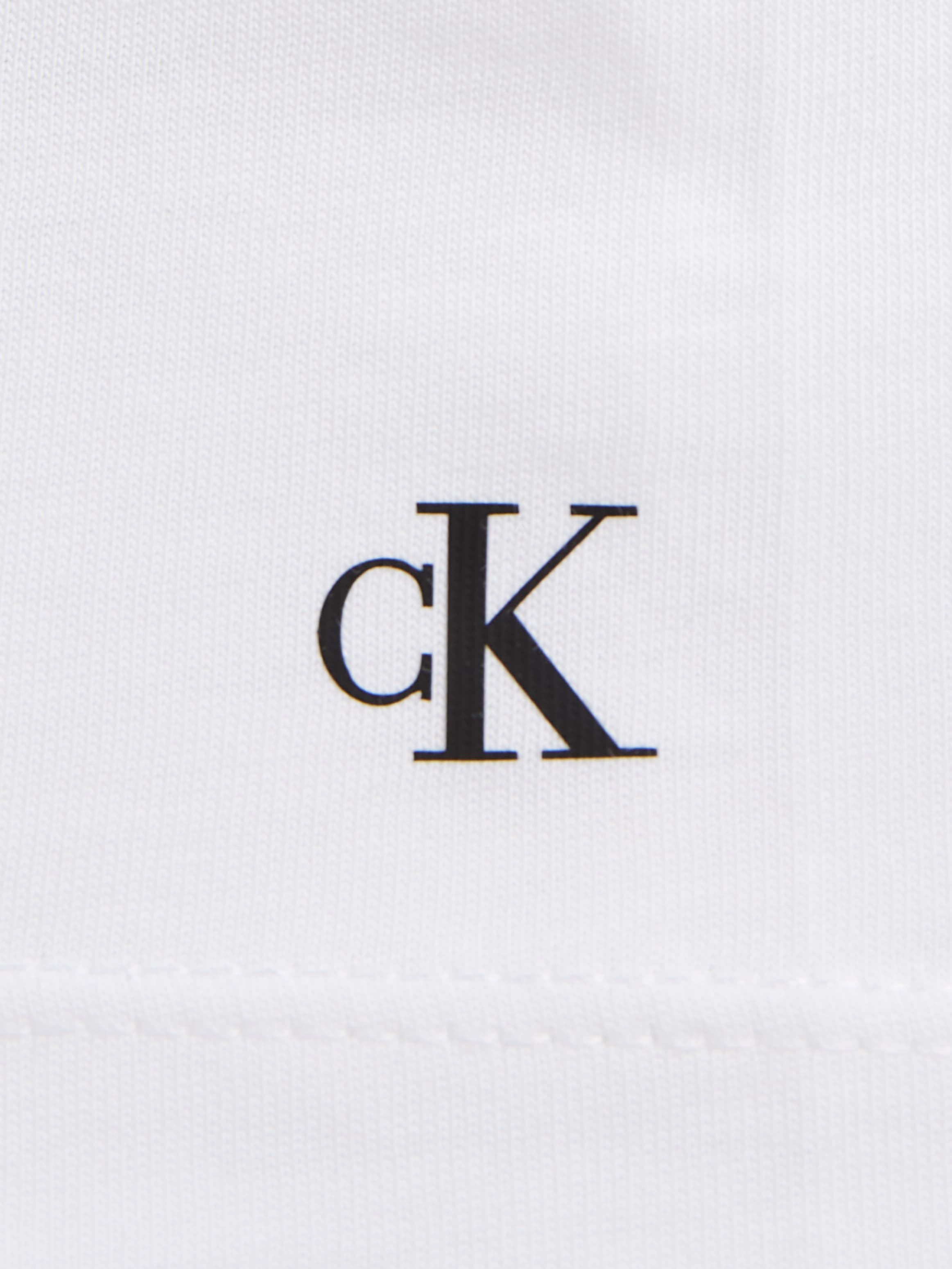 Sweatshirt T-SHIRT«, Jeans mit Black Calvin Logoschriftzug »INST. BAUR Friday SS LOGO | Klein