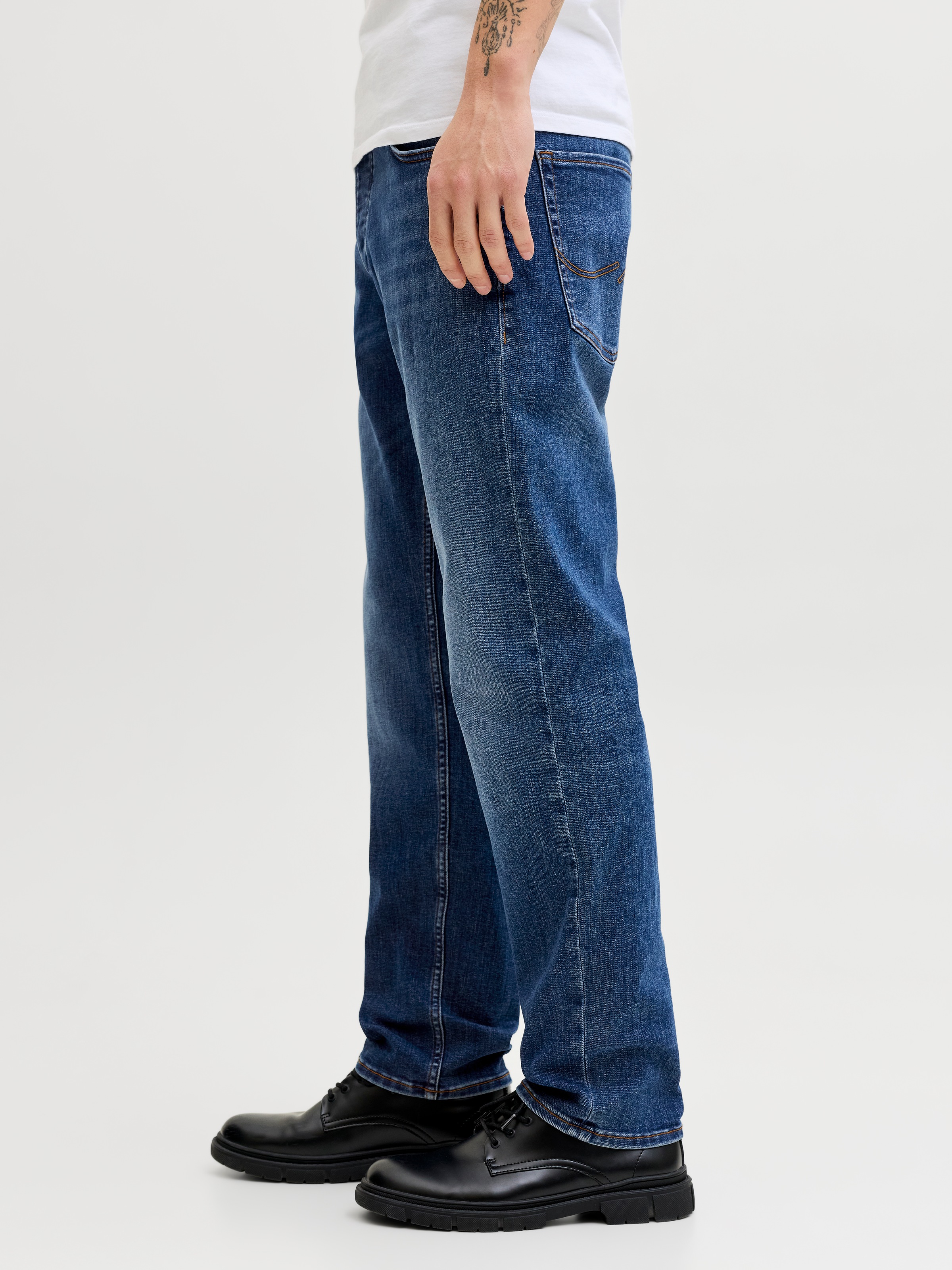 Jack & Jones Tapered-fit-Jeans Baumwollmischung, comfort fit günstig online kaufen