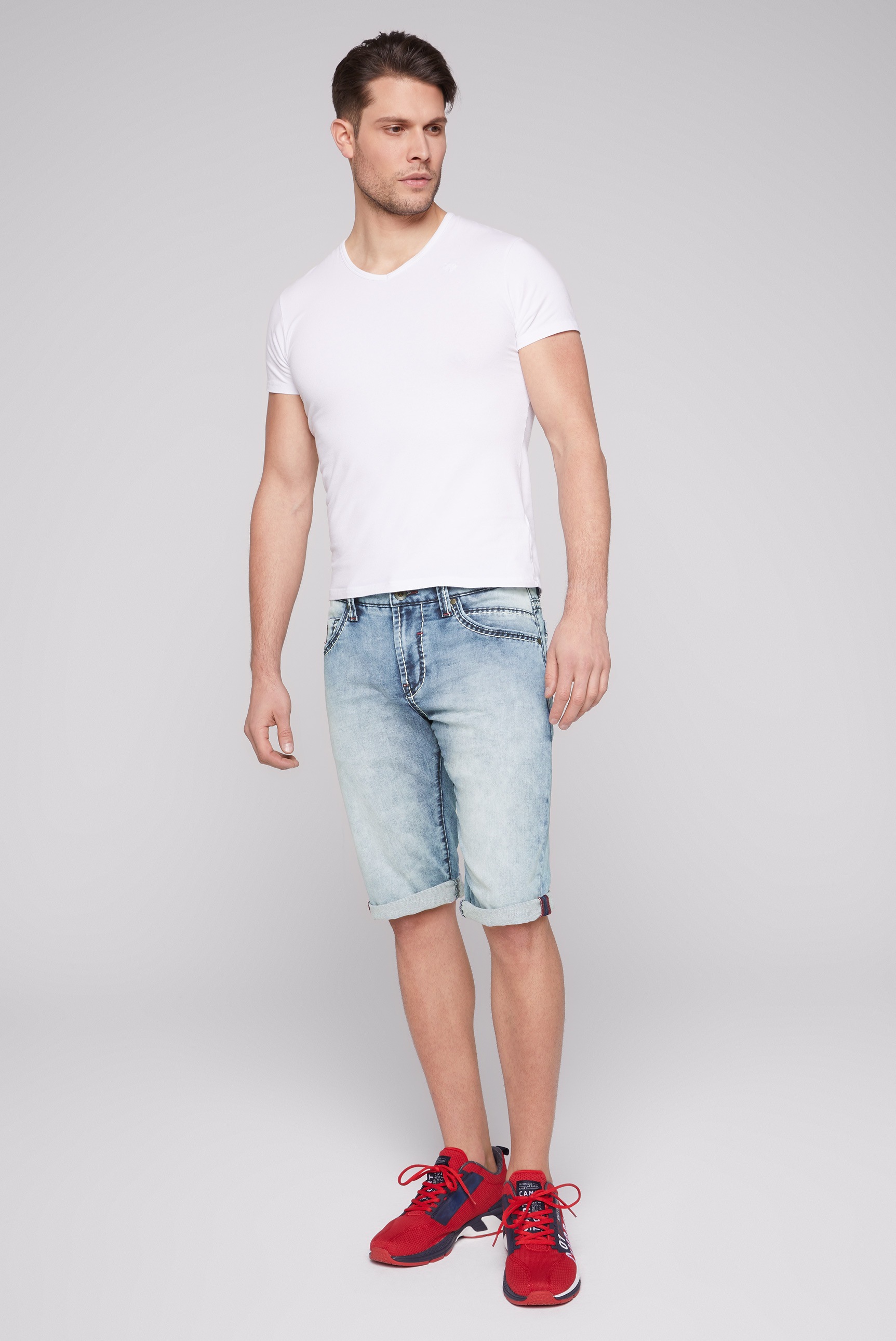 CAMP DAVID Jeansshorts, mit normaler Leibhöhe
